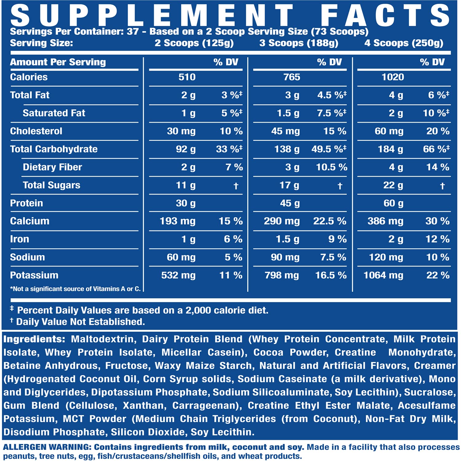Ronnie Coleman Signature Series King Mass XL Mass Gainer Protein Powder, Muscle Ronnie Coleman Signature Series Au supplements