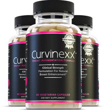 CURVINEXX (3 Bottles) - Natural Breast Toning and Firming Supplement. Lift, Firm and Enhance your Bust Naturally... Curvinexx Au supplements