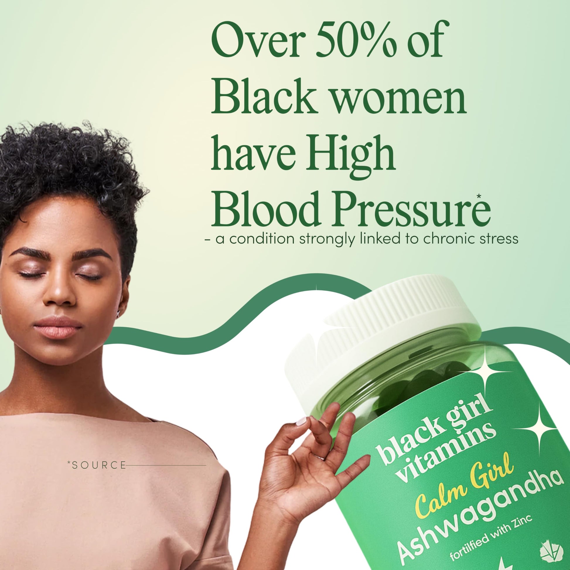 Black Girl Vitamins Calm Girl Ashwagandha + Zinc Gummies Stress Support, Promotes Relaxation & Mental Clarity, Supports Sleep & Immune Health – Doctor-Formulated Daily Vegan Supplement Black Girl Vitamins Au supplements