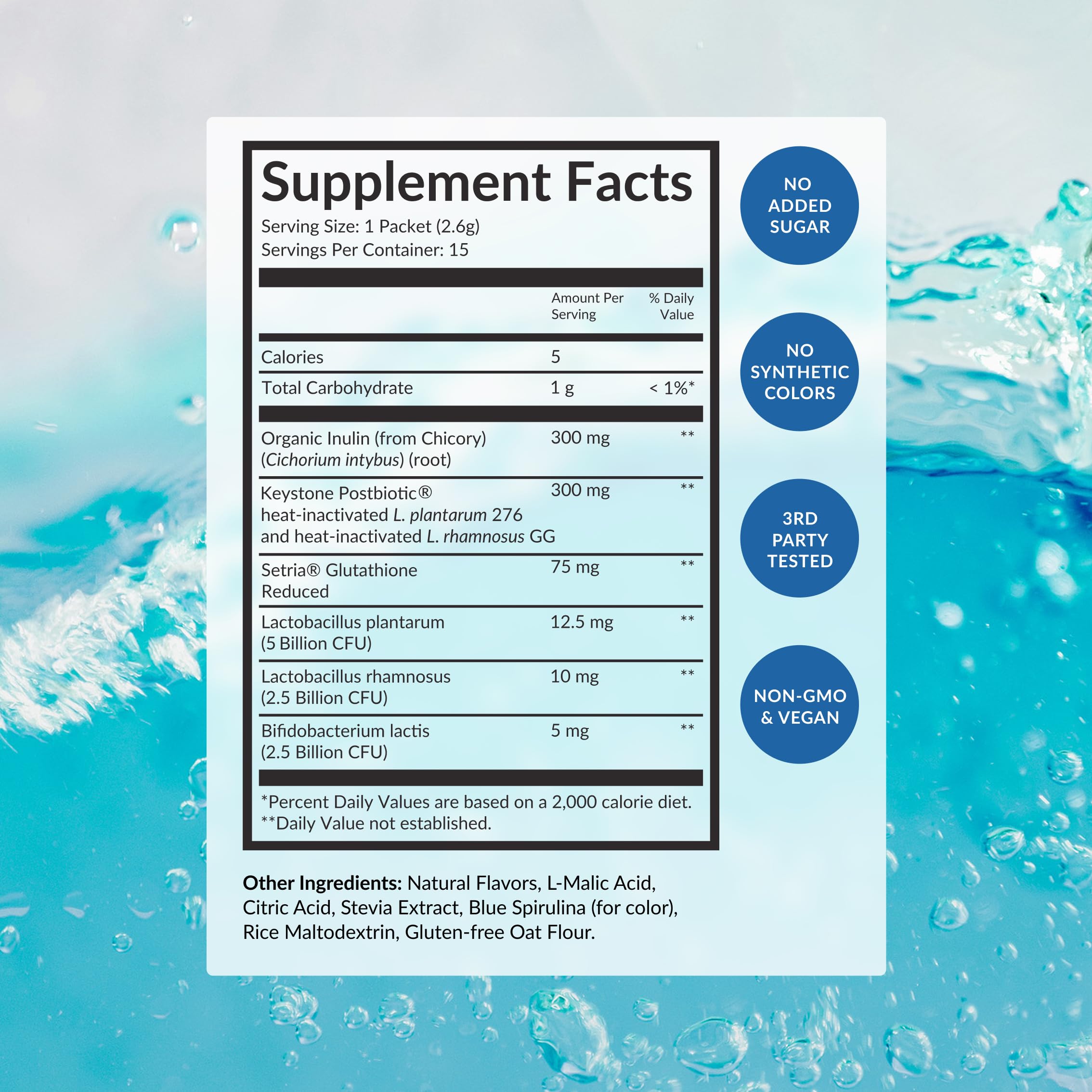Beam Biotic Probiotics for Women – Gut Health & Digestive Health Powder with Pre, Pro & Postbiotics + Glutathione, Daily Probiotic Drink for Bloating Relief & Gut Balance, 15 Servings, Blue Raspberry Beam Au supplements