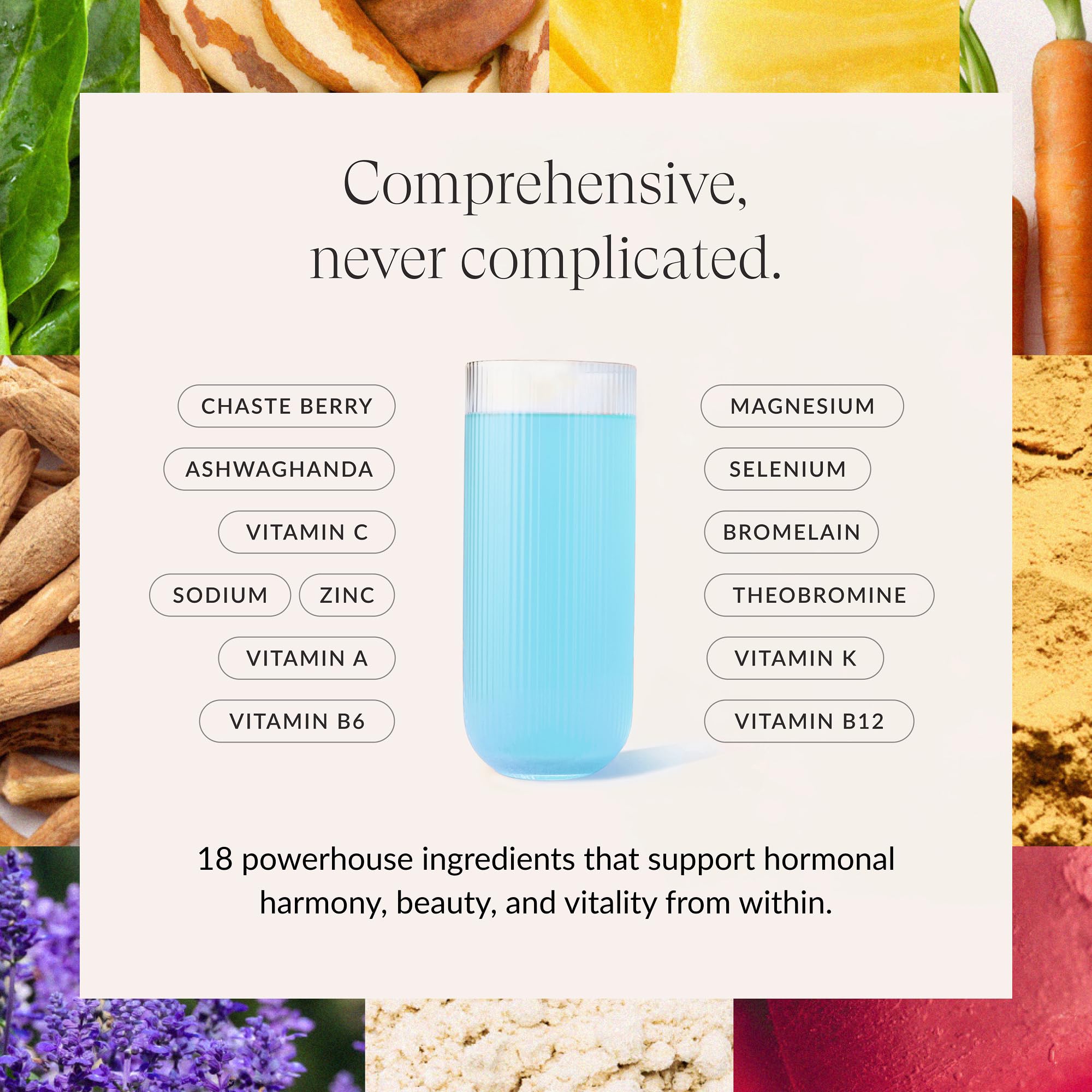 Beam Glow & Kids Wellness Bundle, Hormone Support for Women with Inositol & Ashwagandha, Superfood Powder with Fruits & Veggies for Kids' Growth & Immune Health Beam Au supplements