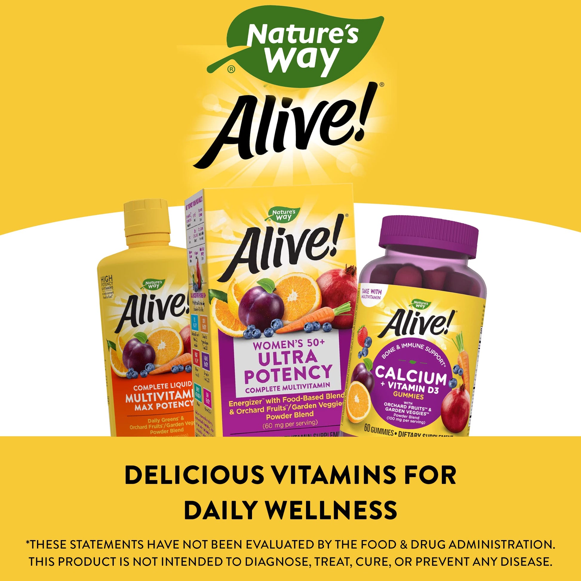 Nature’s Way Alive! Women’s 50+ Ultra Potency Complete Multivitamin Nature's Way Au supplements