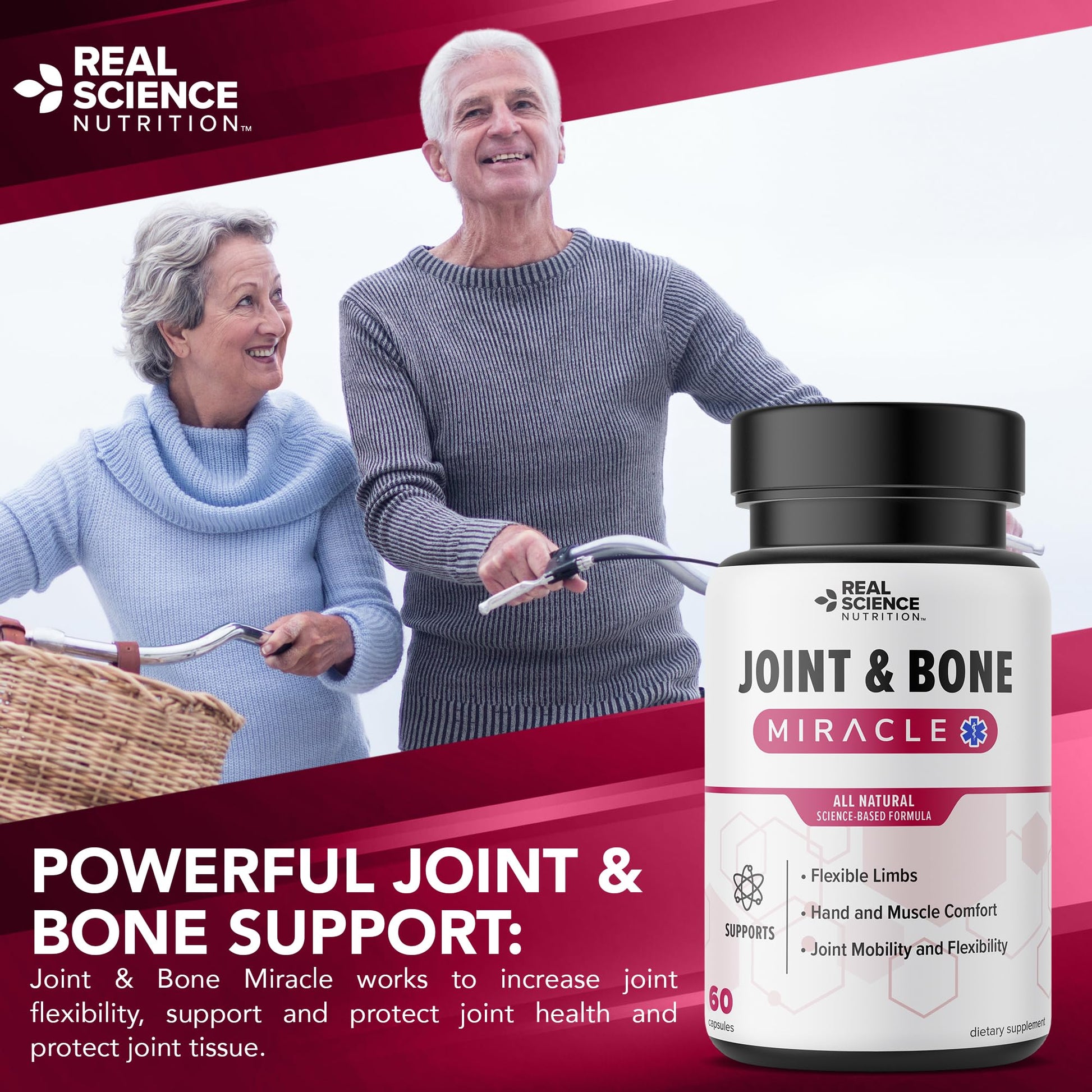 Real Science Nutrition Offers Joint & Bone Miracle for Enhanced Joint Mobility and Alleviating Muscle Discomfort Real Science Nutrition Au supplements