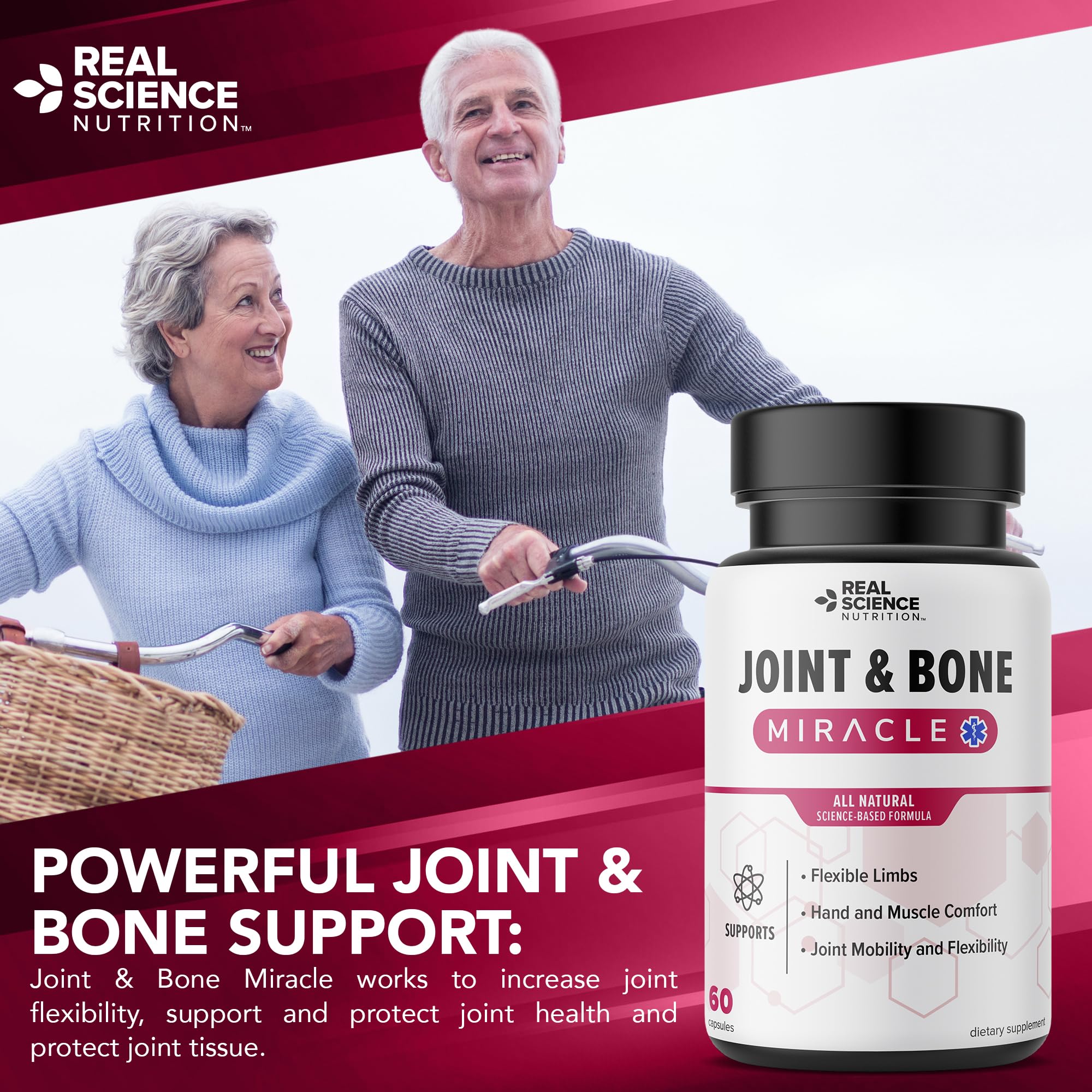 Real Science Nutrition Offers Joint & Bone Miracle for Enhanced Joint Mobility and Alleviating Muscle Discomfort Real Science Nutrition Au supplements