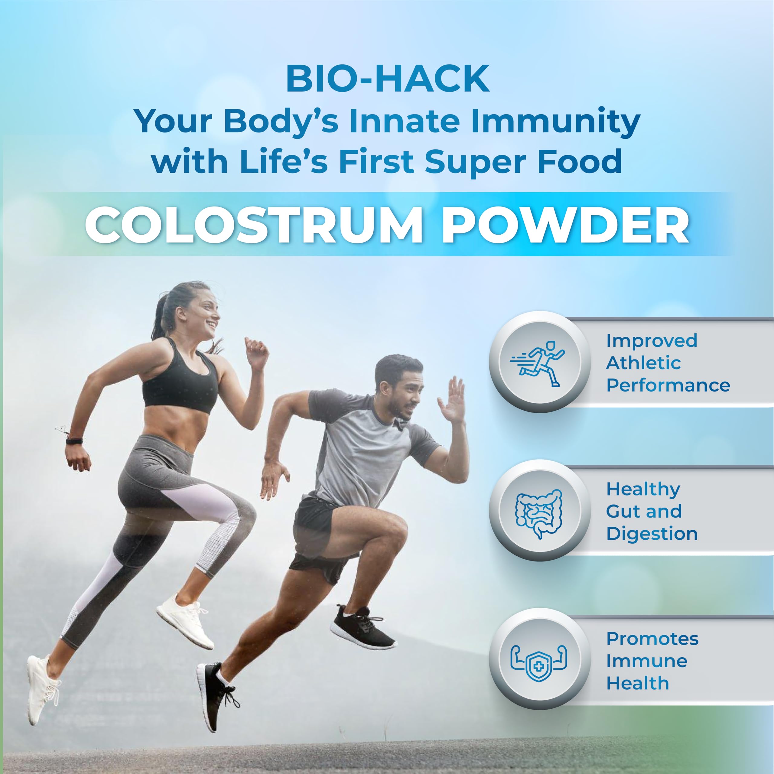 WELLNESS EXTRACT Bovine Colostrum Powder Rich in Protein & Lactoferrin- The True Certified Supplement for Immune Support, Gut Health, Muscle Growth - 150g WELLNESS EXTRACT Au supplements