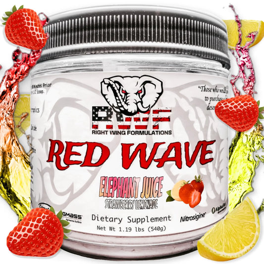 Red Wave Pre Workout Powder With Creatine, Perfect For Men And Women Right Wing FormulationsAU supplements
