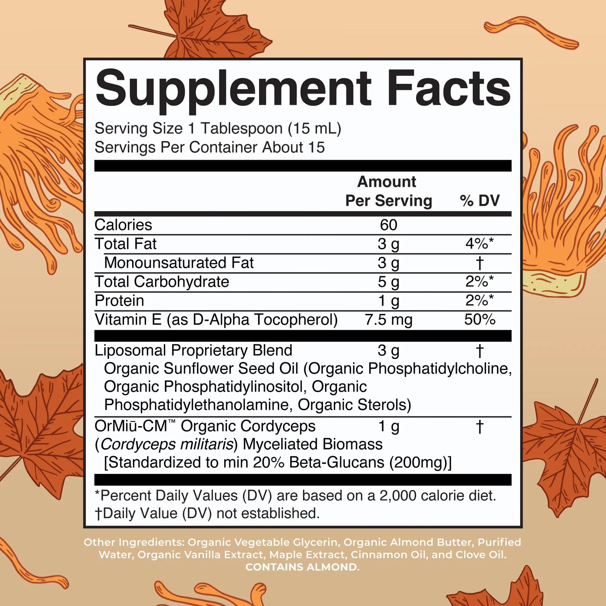 MaryRuth Organics Cordyceps Mushroom Supplement | Ultra Absorption Liposomal | Full Spectrum Mushroom | 200mg Beta-Glucans Per Serving | USDA Organic | Vegan | 7.6 oz | 15 Servings MARYRUTH'S Au supplements