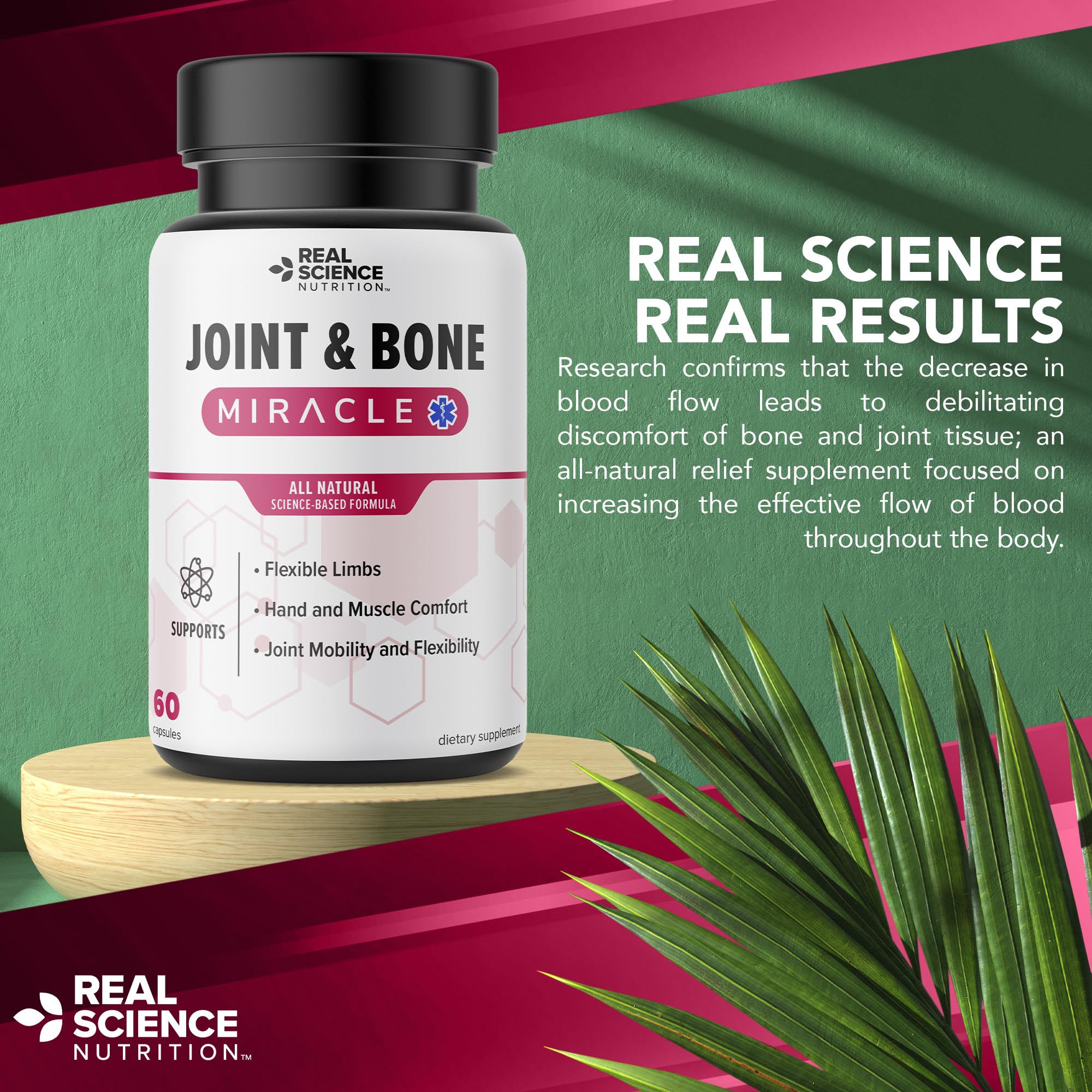 Real Science Nutrition Offers Joint & Bone Miracle for Enhanced Joint Mobility and Alleviating Muscle Discomfort Real Science Nutrition Au supplements