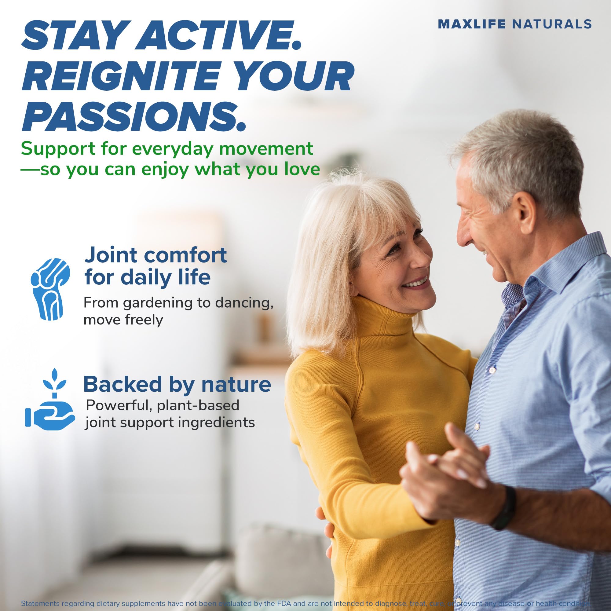 MAXLIFE NATURALS ArthroFlex Advanced Joint Health Supplement – 30 Capsules - Vital Joint Supplements for Women and Men, Type II Collagen Cartilage Supplement, Made in USA Health Care Supplements MAXLIFE NATURALS Au supplements