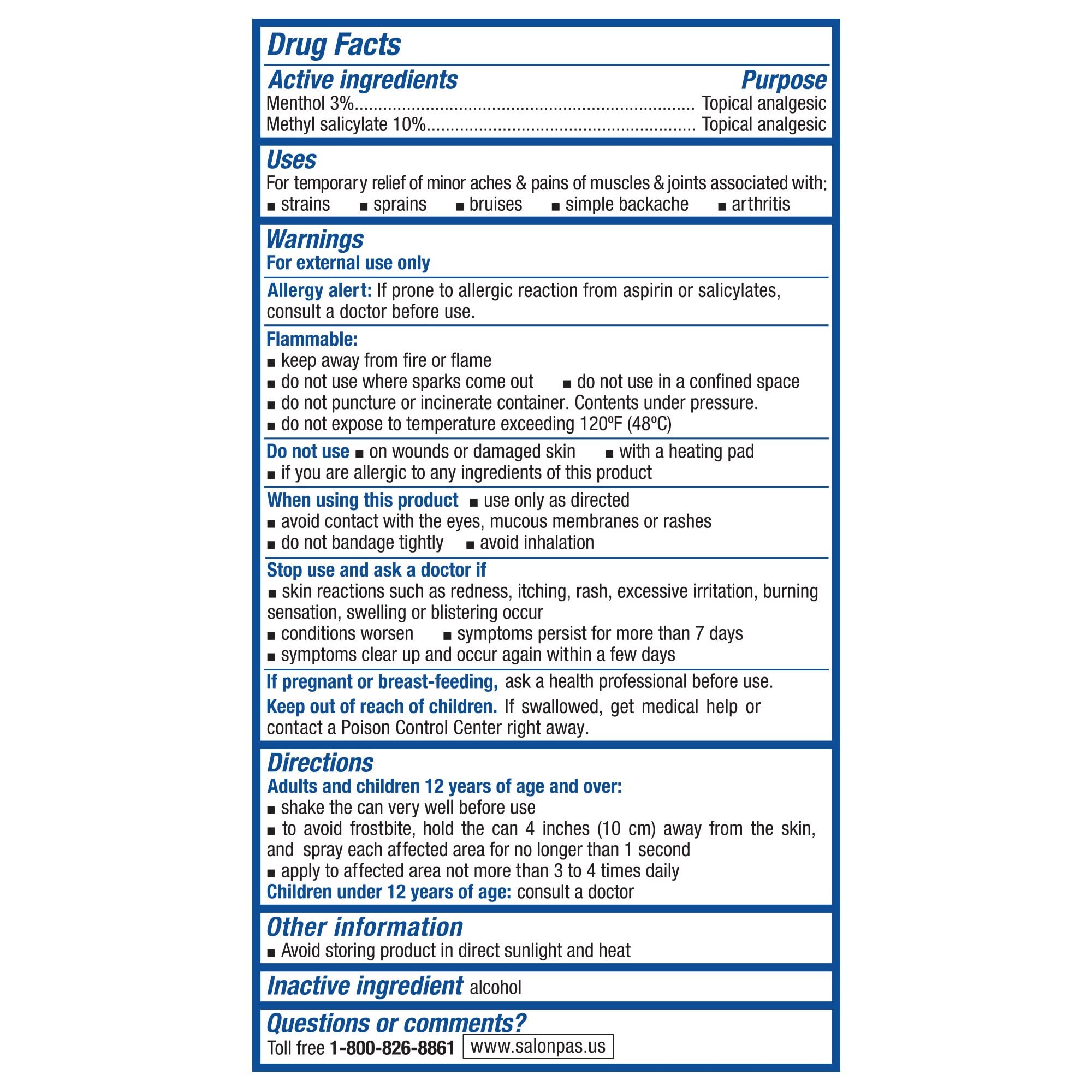Salonpas Pain Relief Jet Spray 4z - Pack of 2 Salonpas Au supplements