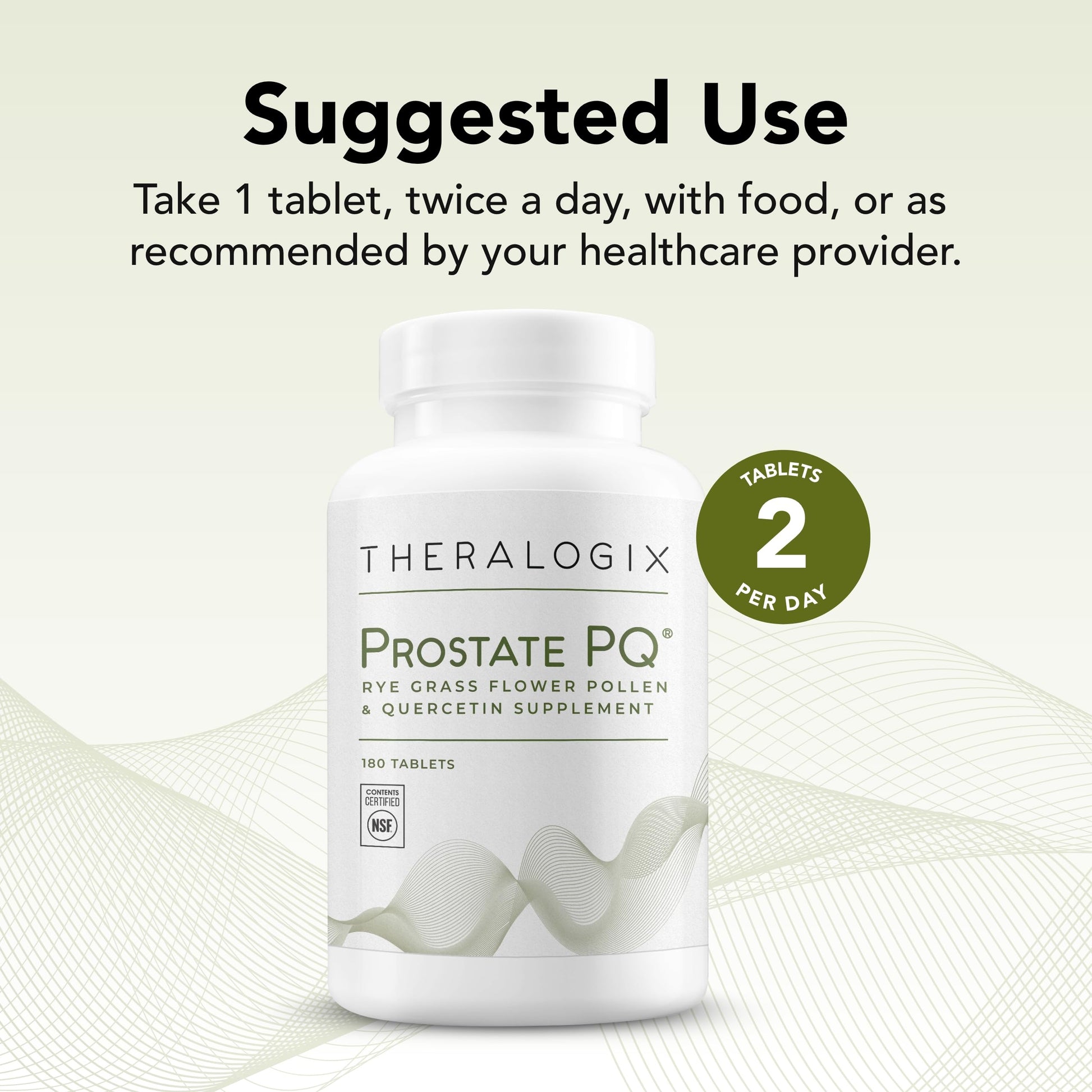 Theralogix Prostate PQ - Rye Grass Pollen Extract & Quercetin Supplement - 90-Day Theralogix Au supplements