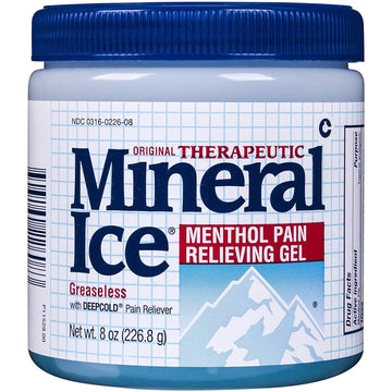 Mineral Ice Pain Relieving Gel - 8 oz, Pack of 4 Mineral Ice Au supplements