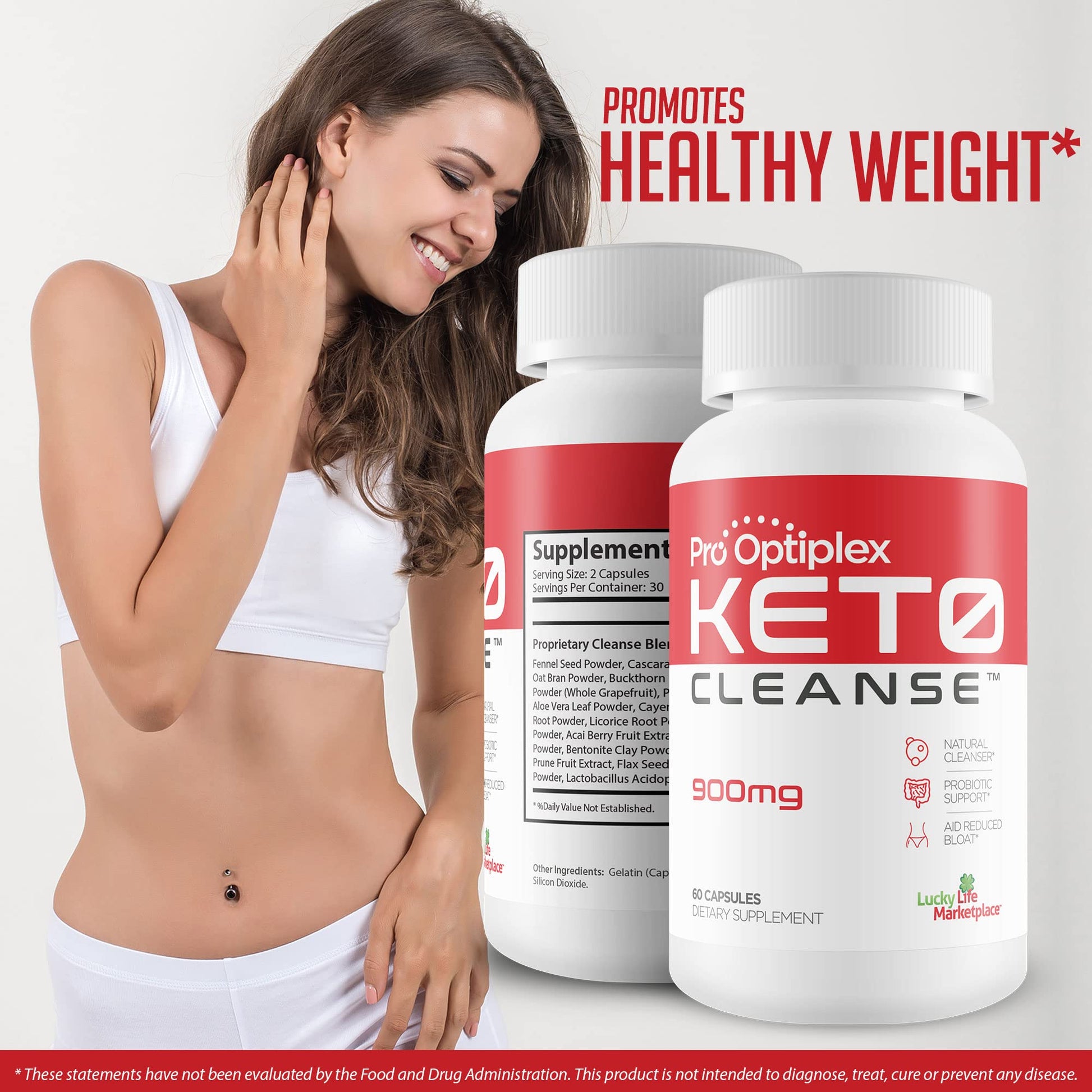 Pro Optiplex Keto Cleanse - Cleanse & Detox Naturally - Herbal Keto Cleanse with Probiotic healthsupps.co.uk Au supplements