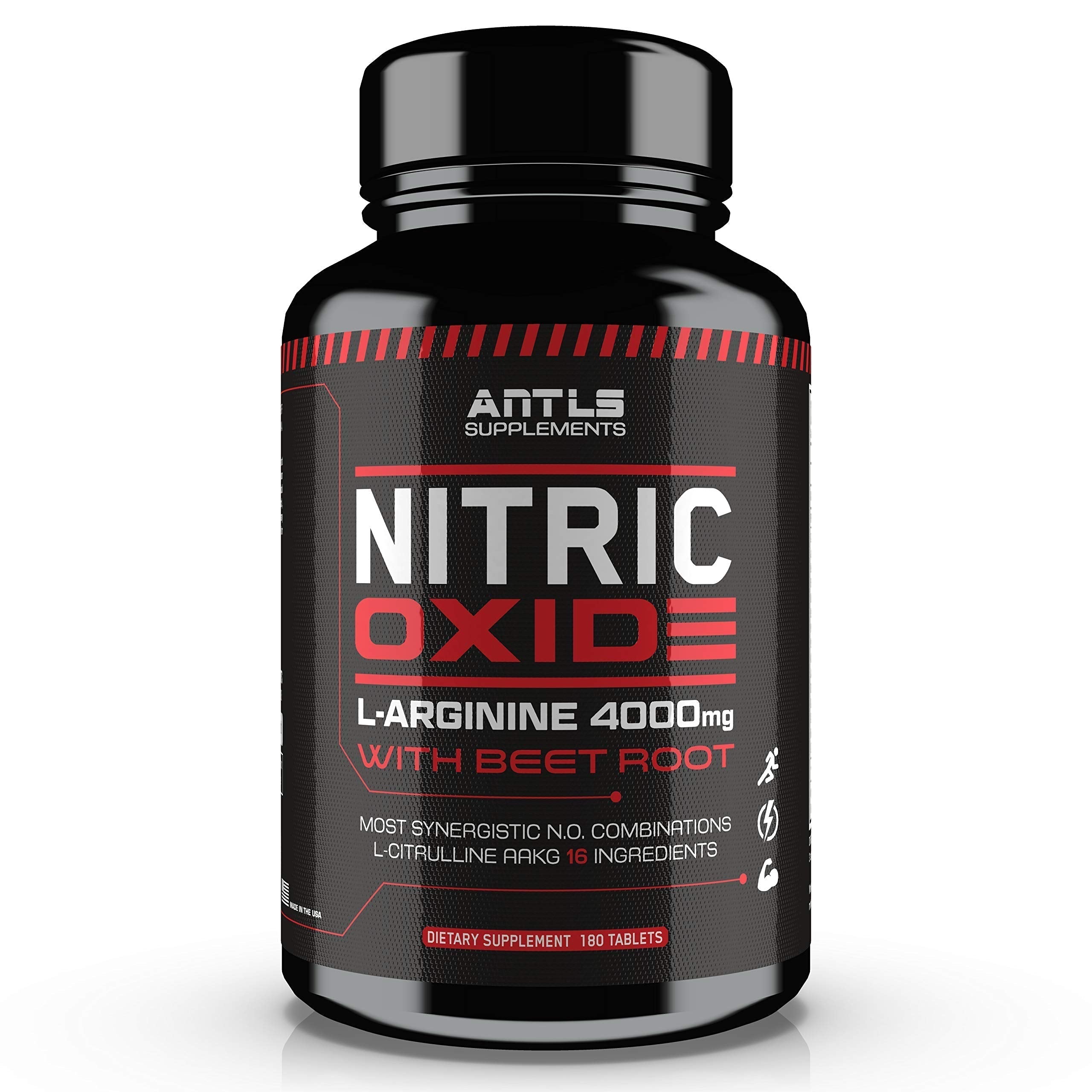 Nitric Oxide Supplement Booster Complex L Arginine 4000mg,L Citrulline, AAKG,Beet Root ANTLS Supplements Au supplements