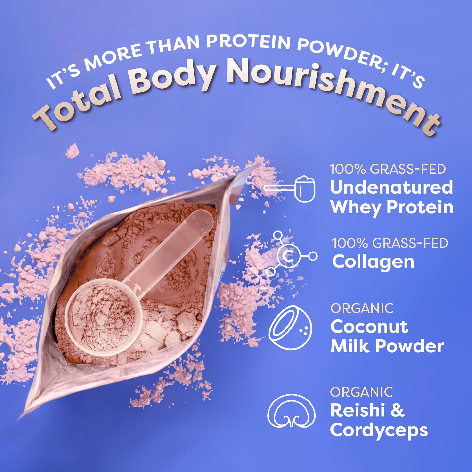 FlavCity Protein Powder Smoothie, Berries & Cream - 100% Grass-Fed Whey Protein FlavCity Au supplements