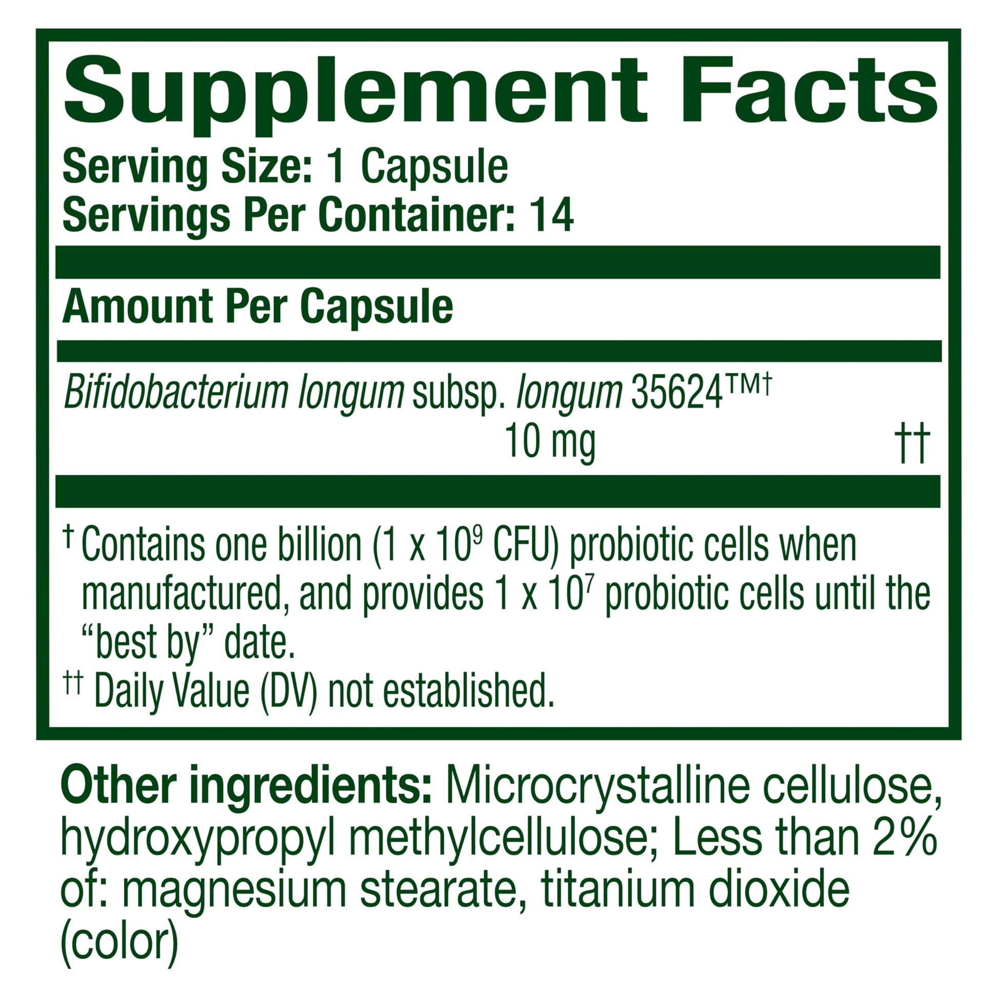 Align Probiotic, 24/7 Digestive Support*§, Probiotics for Women and Men, Probiotics for Digestive Health, Men and Womens Probiotic Capsules Help Relieve Occasional Bloating & Gas*, 14 Capsules Align Au supplements