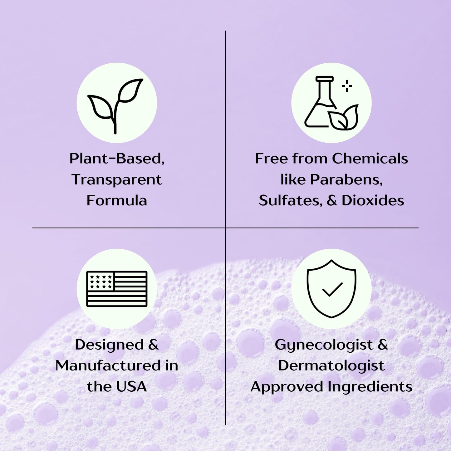 Violet Vibes Ultra-Gentle Feminine Wash | pH-Balancing, Nourishing, Odor-Control Violet VibesUS supplements