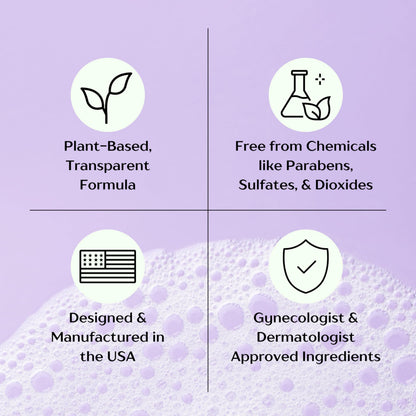 Violet Vibes Ultra-Gentle Feminine Wash | pH-Balancing, Nourishing, Odor-Control Violet VibesUS supplements