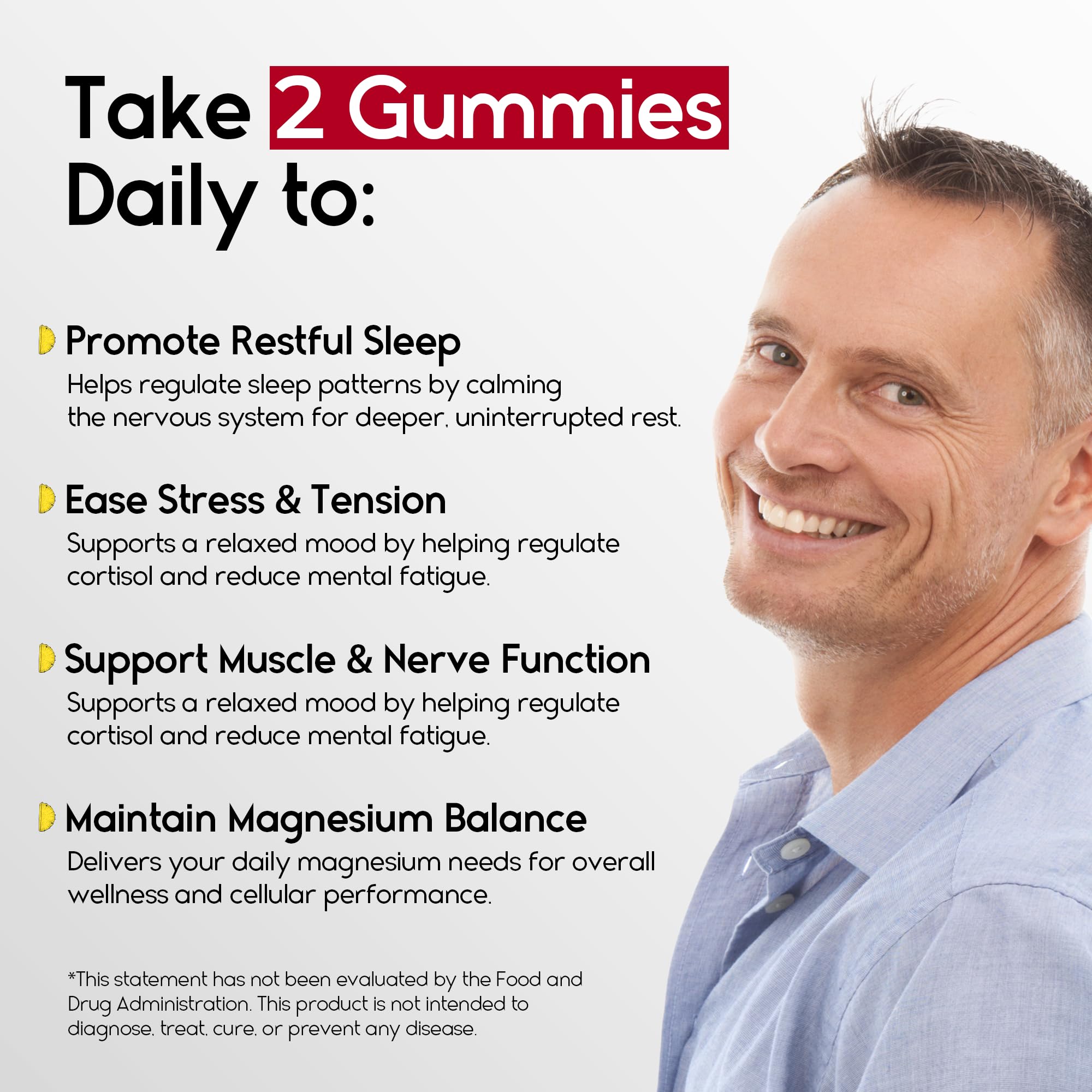 Magnesium Glycinate Gummies 400mg - Sleep Gummies for Kids & Adults - Magnesium Glycinate Chewable High Absorption for Muscle Recovery, Better Sleep & Relaxation (Gojiberry) Pharmlitalia Au supplements
