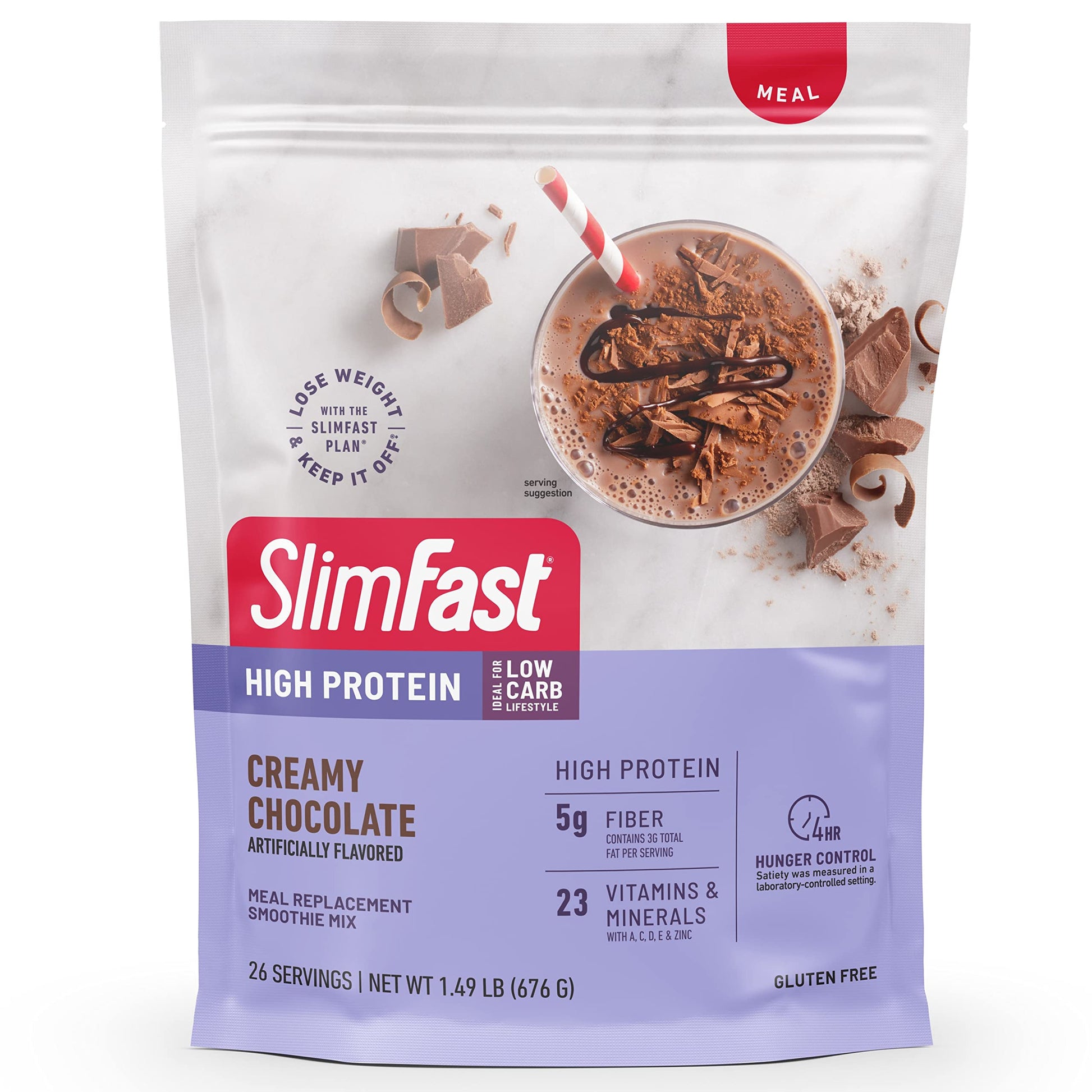 SlimFast High Protein Chocolate Bundle- 12 Count of Chocolate High Protein Meal SlimFast Au supplements