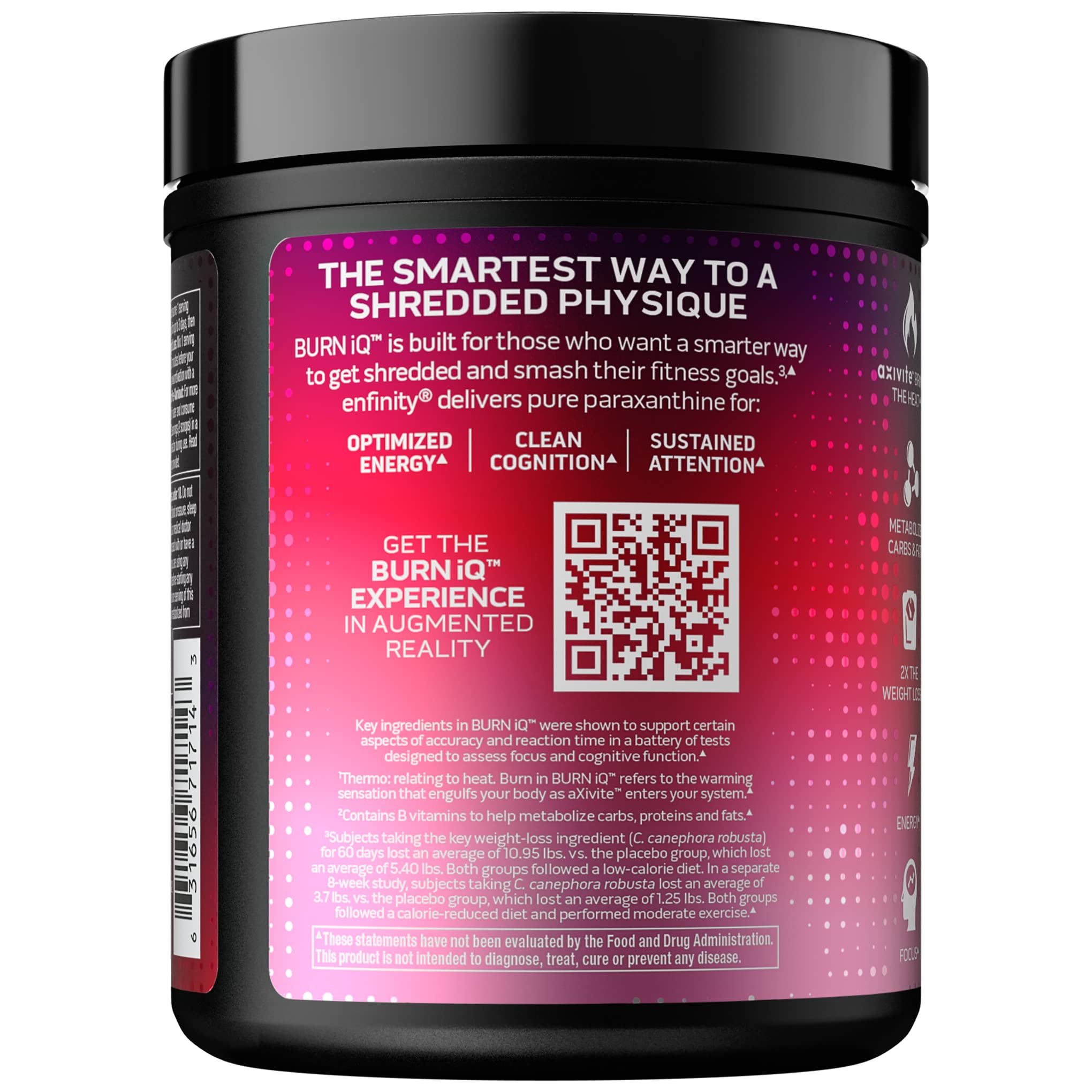 MuscleTech Burn IQ Smart Thermo Supplement Fueled with Paraxanthine Enhanced Energy MuscleTech Au supplements