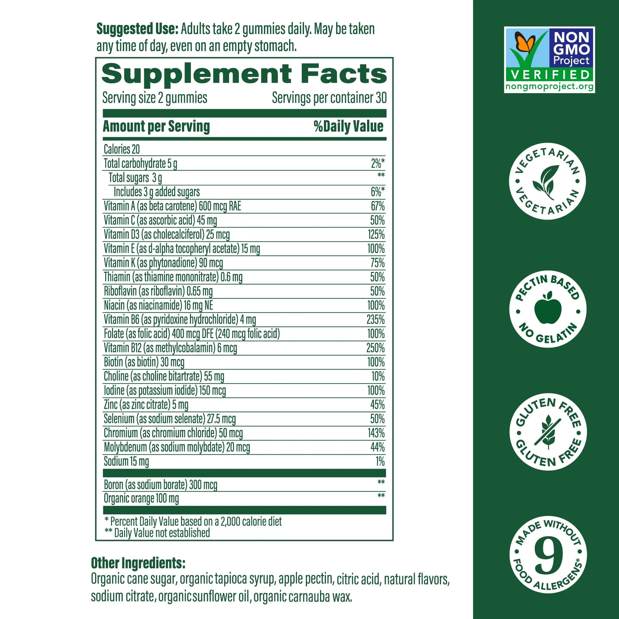 MegaFood Women's Multi - Multivitamin for Women - Gummy Vitamins - Vitamin C, Vitamin D, Zinc, Vitamin B12 & Choline - Immune Support & Bone Health MegaFood Au supplements