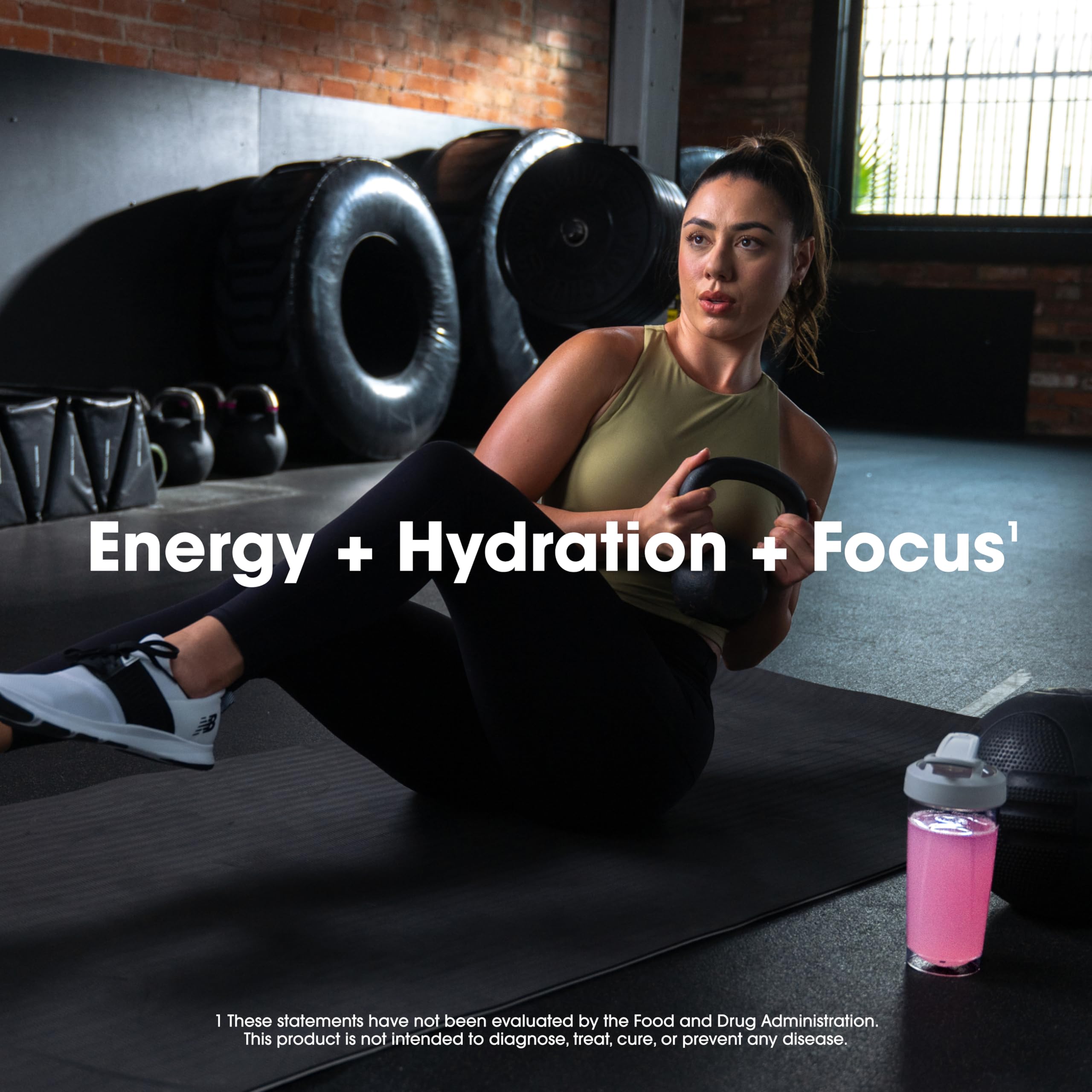 Optimum Nutrition Amino Energy Powder Plus Focus, with BCAA, Electrolytes, and Caffeine, Strawberry Burst, 65 Servings Optimum Nutrition Au supplements