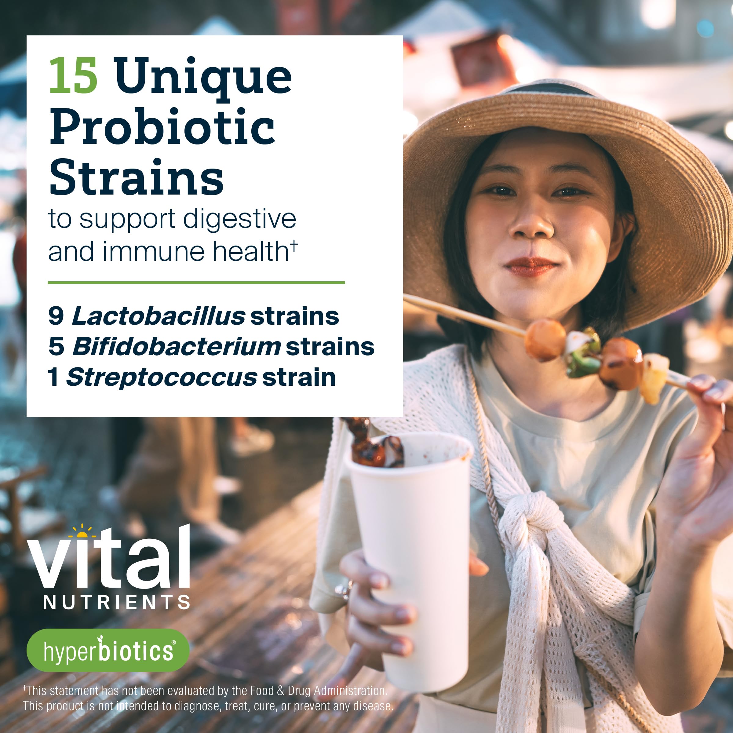 Hyperbiotics Vital Nutrients Pro-15 Prebiotics and Probiotics for Women and Men | 15 Science Backed Strains | Supports Occasional Constipation, Diarrhea, Gas & Bloating | 30 Vegan Time Release Pearls Hyperbiotics Au supplements