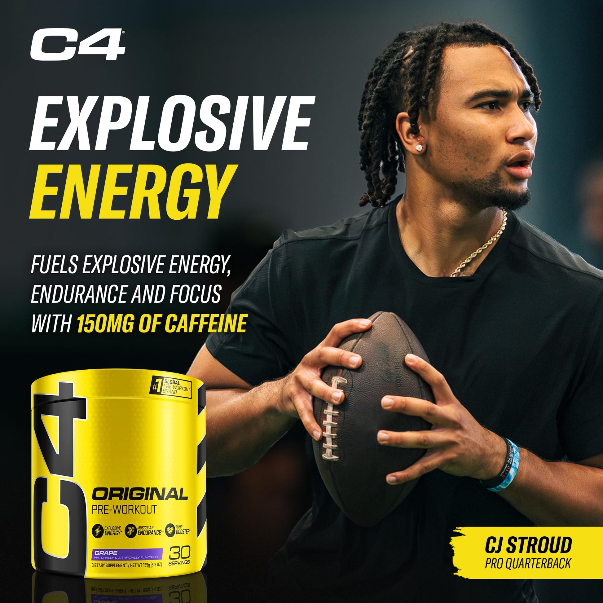 Cellucor C4 Original Pre Workout Powder Grape Sugar Free Preworkout Energy Cellucor Au supplements