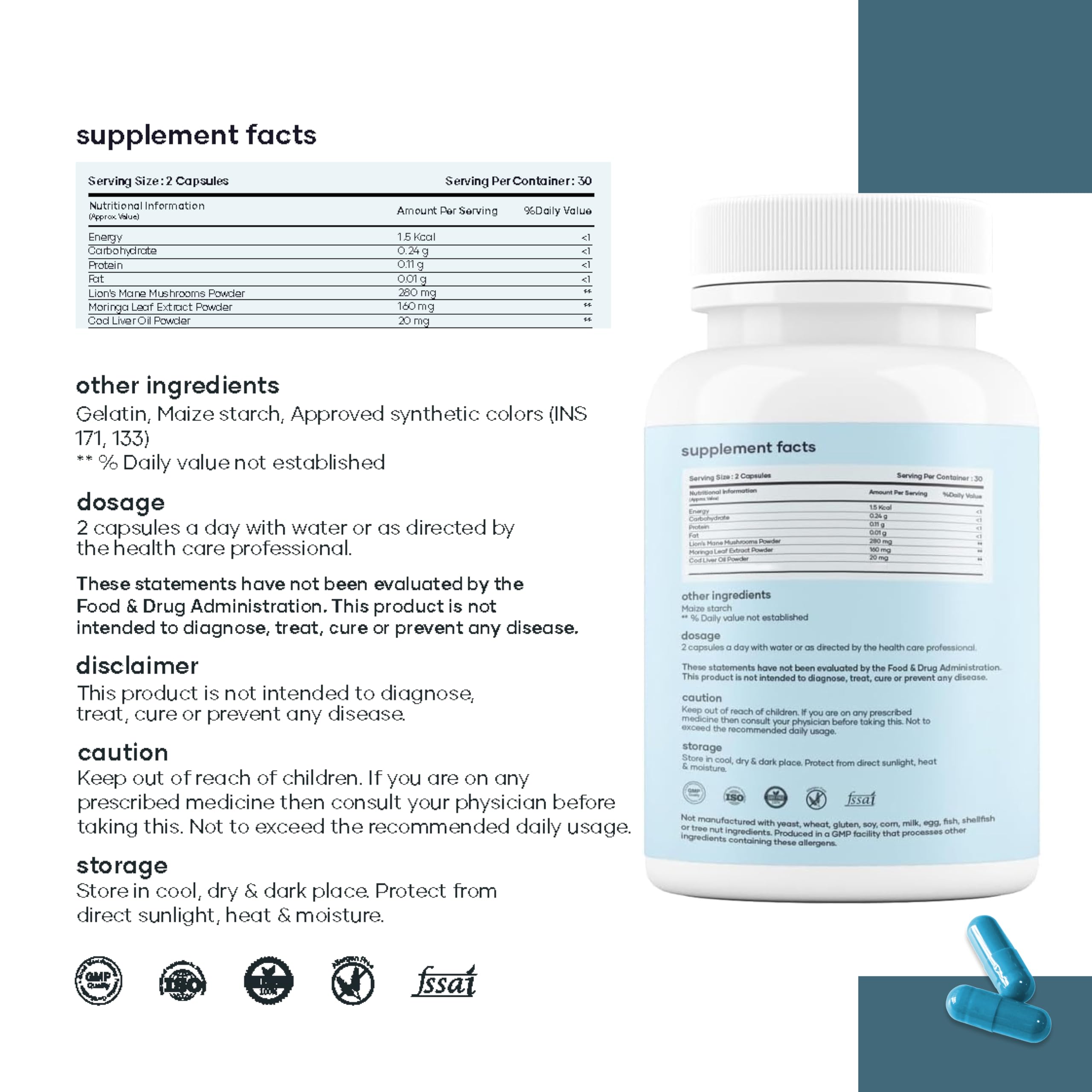 Mars Alizenol Capsules - 60 Capsules | (Pack of 3) mars by GHC Au supplements