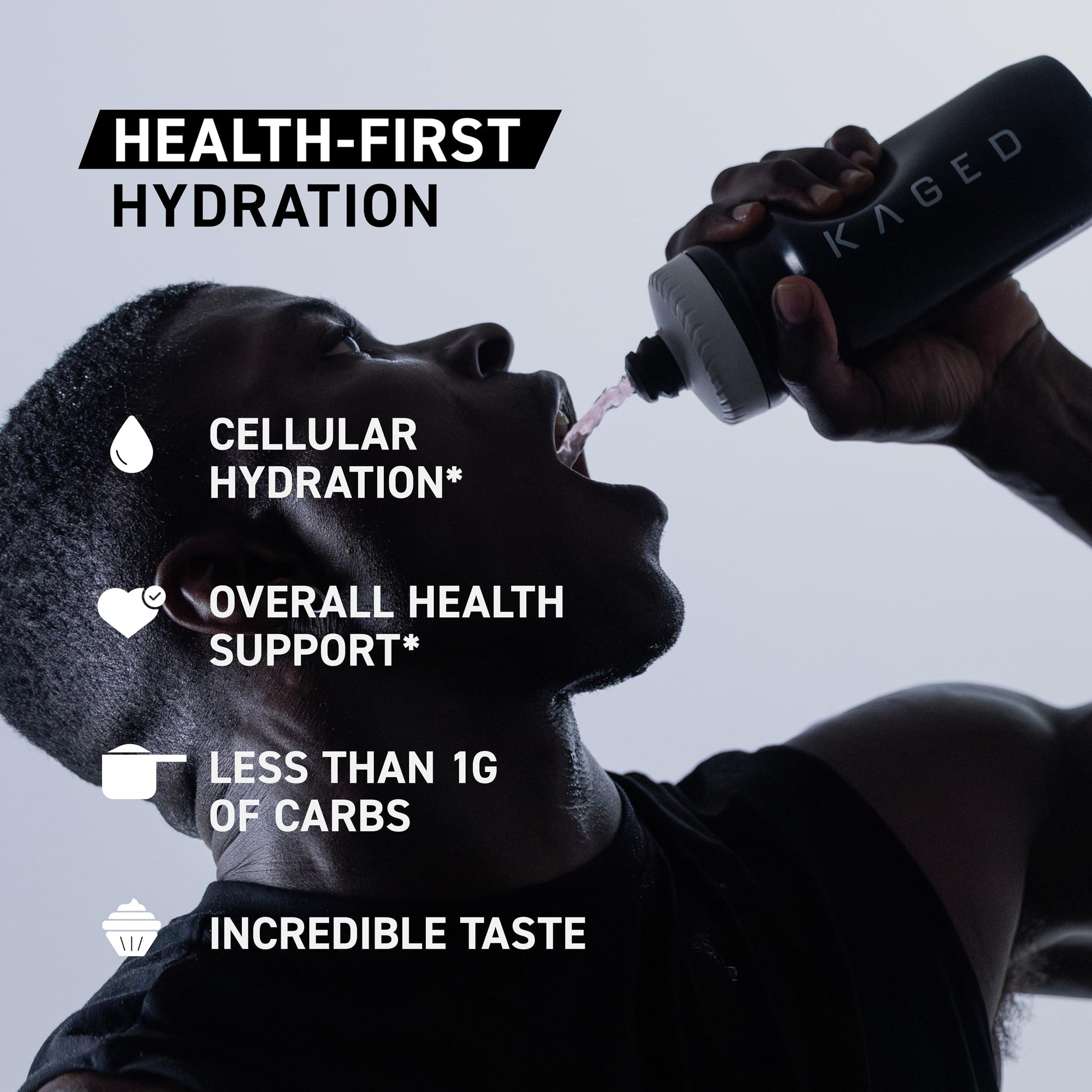 Kaged Electrolyte Hydration Powder Hydracharge Apple Limeade Sports Drink for Men and Women Pre, Post, Intra Workout Supplement 60 Servings Kaged Au supplements