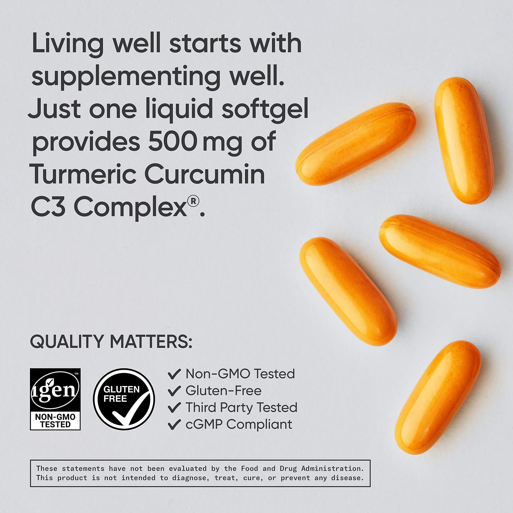 Sports Research Turmeric Curcumin C3 Complex - Softgels with Bioperine Black Pepper Sports Research Au supplements