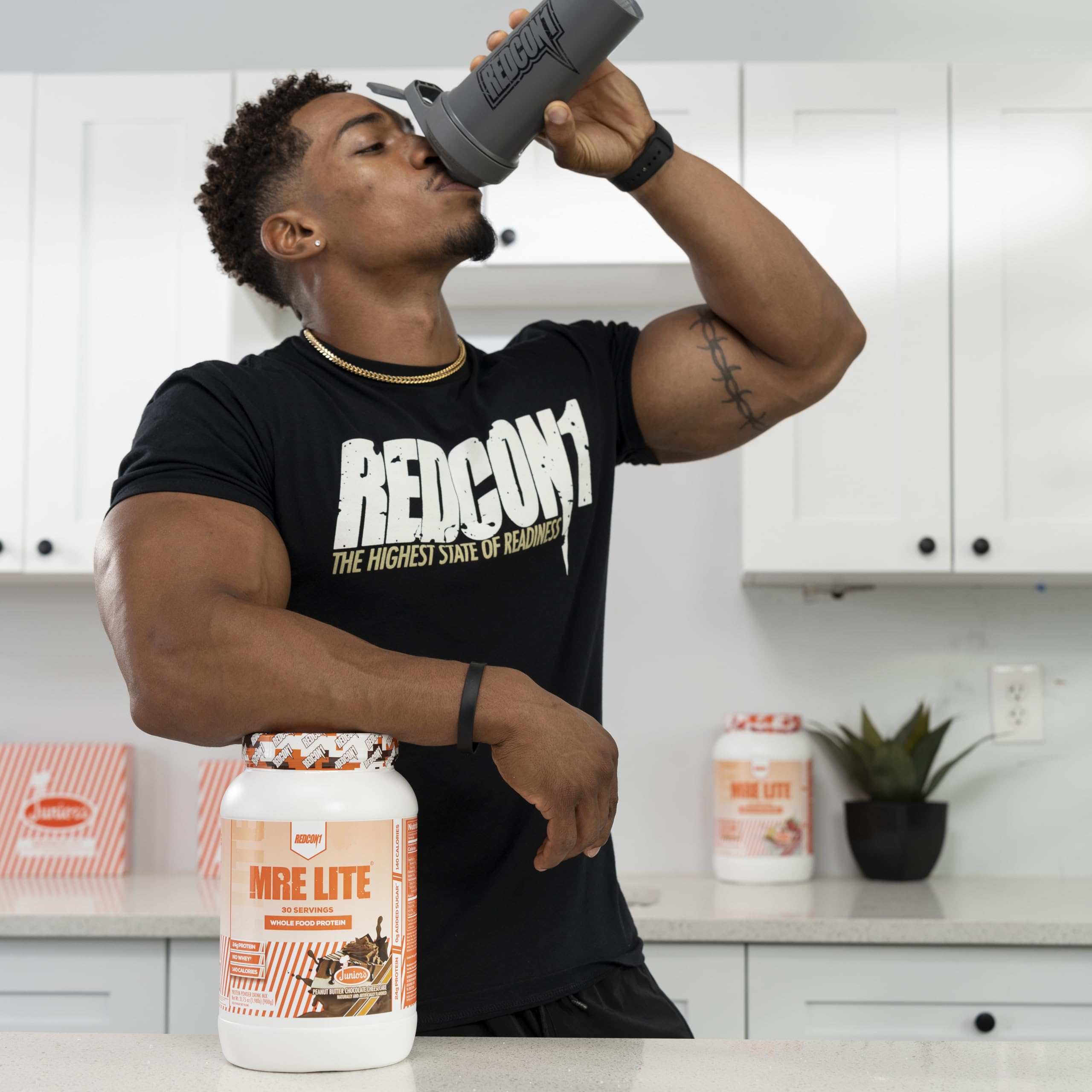 REDCON1 MRE Lite Whole Food Protein Powder, Juniors, Peanut Butter Chocolate REDCON1 Au supplements