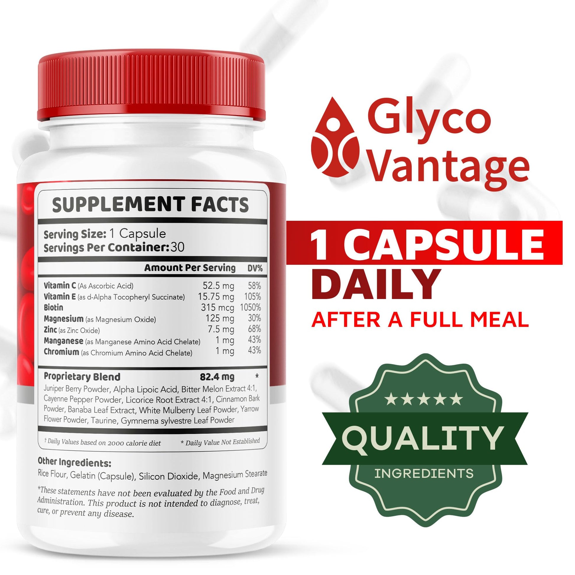(2 Pack) Glyco Vantage Glyco Optimizer, Glyco Vantage, Glyco Vantage Capsules, Glyco Vantage Joint Optimizer, GlycoVantage Glyco Optimizer Pills, Glyco Vantage Support, 60 Capsules For 2 Months LIVORKA Au supplements