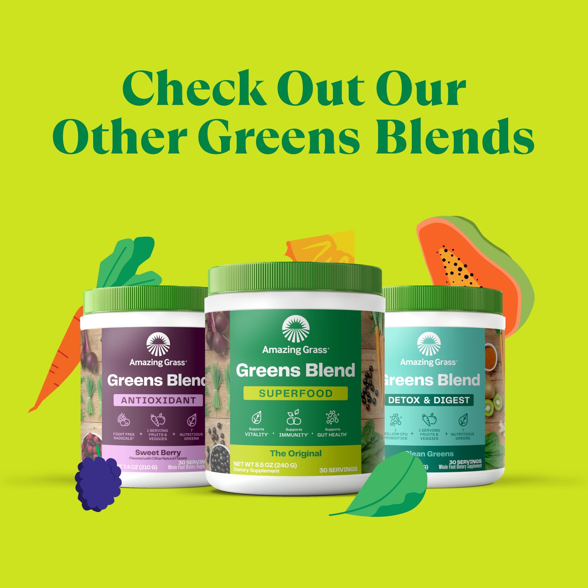 Amazing Grass Kidz Superfood: Vegan Protein & Probiotics for Kids with Beet Root Powder & 1/2 Cup of Leafy Greens, Strawberry Blast, 15 Servings Amazing Grass Au supplements