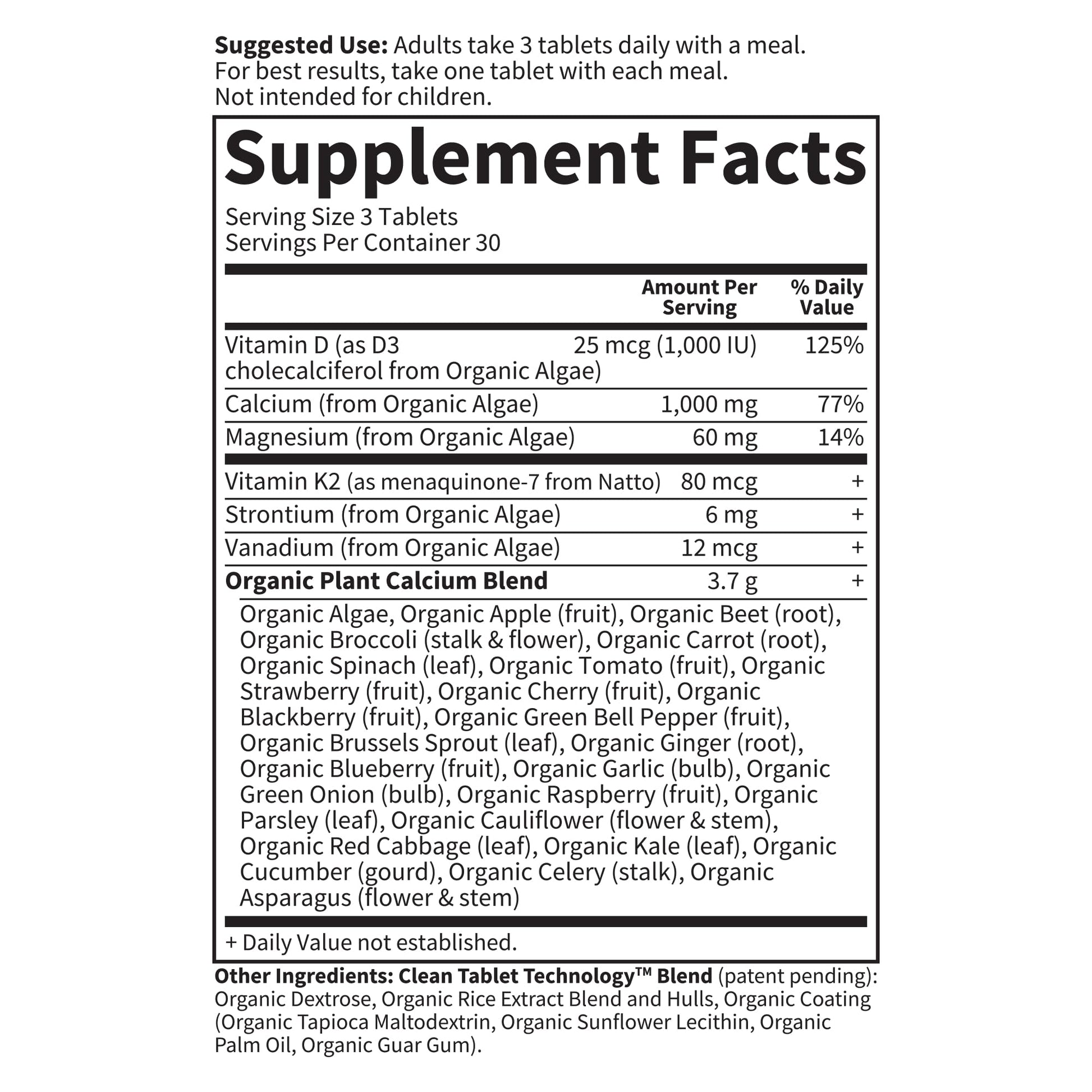 Garden of Life Calcium Supplement with Magnesium & Organic Vitamin D3 K2, Made from Whole Foods, Gluten-Free, 90 Count Garden of Life Au supplements