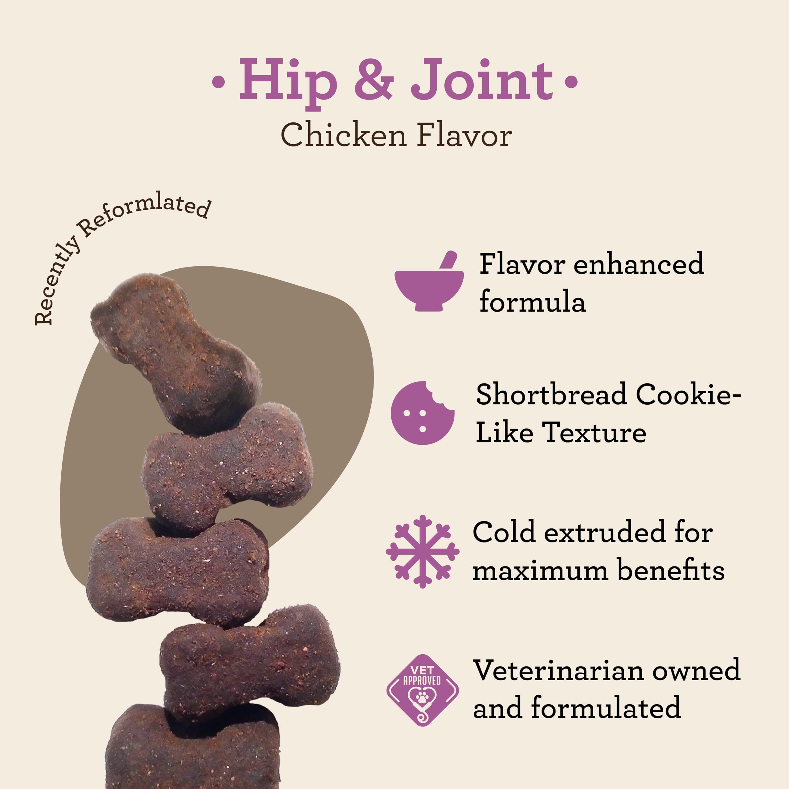 Dr. Joseph's VetPro Complete Dog Hip & Joint Supplement for Arthritis Pain Relief – High-Strength Glucosamine & Chondroitin Chews for Senior Dogs – Vet Formulated Daily Treats, Chicken Flavor, 60 Ct VetPro Complete Au supplements
