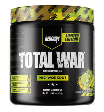 REDCON1 Total War Pre Workout Powder, Kiwi Lime - Beta Alanine + Citrulline Malate Keto REDCON1 Au supplements