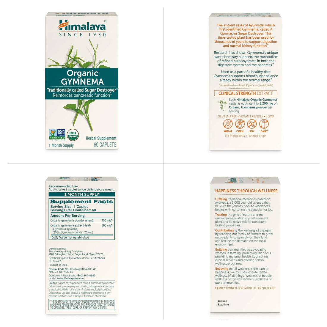 Himalaya Organic Gymnema Herbal Supplement for Weight Management, USDA Certified Himalaya uk supplements