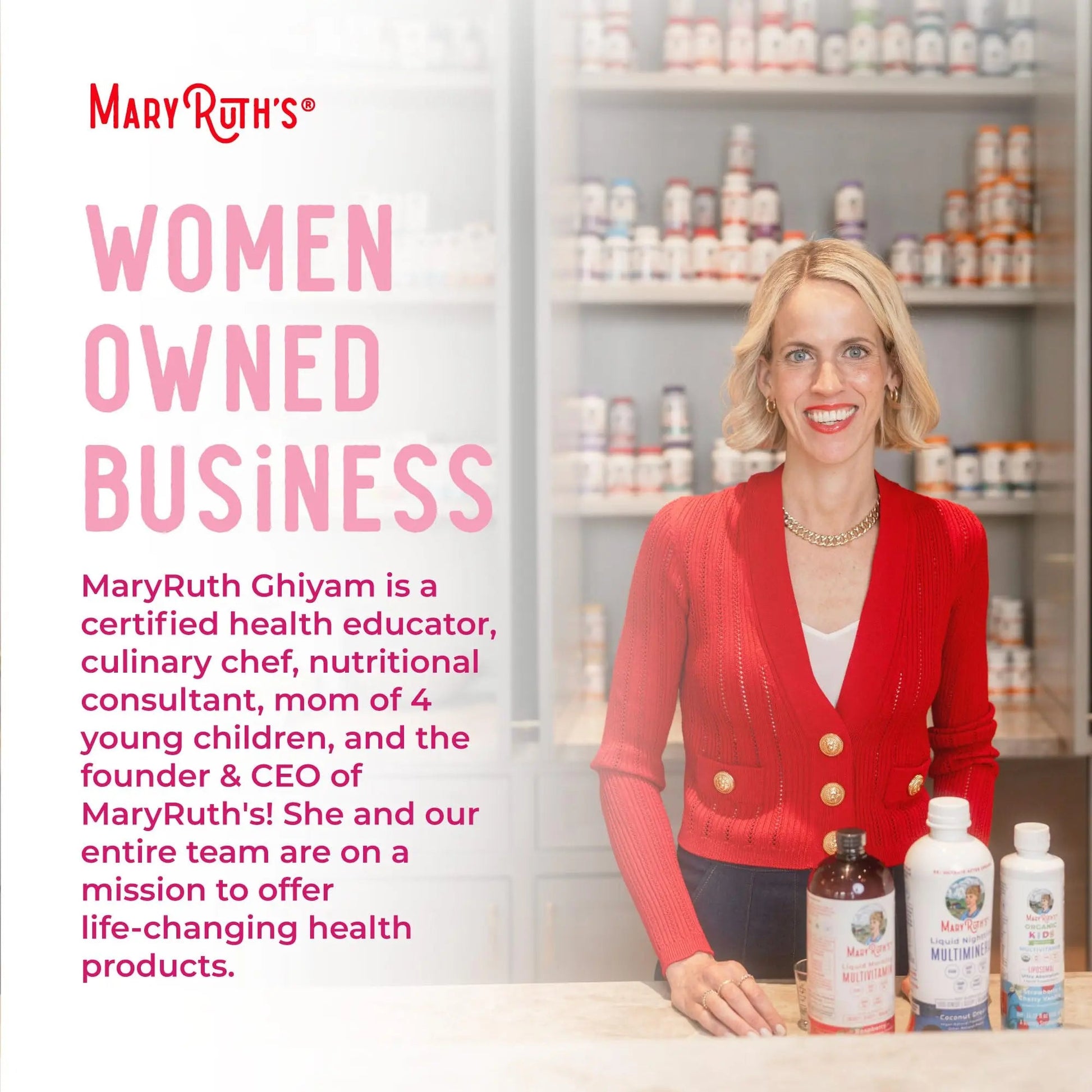 MaryRuth Organics USDA Organic Multivitamin for Women, Sugar Free Womens Multivitamin, Liquid Vitamins for Women MaryRuth Organics Au supplements