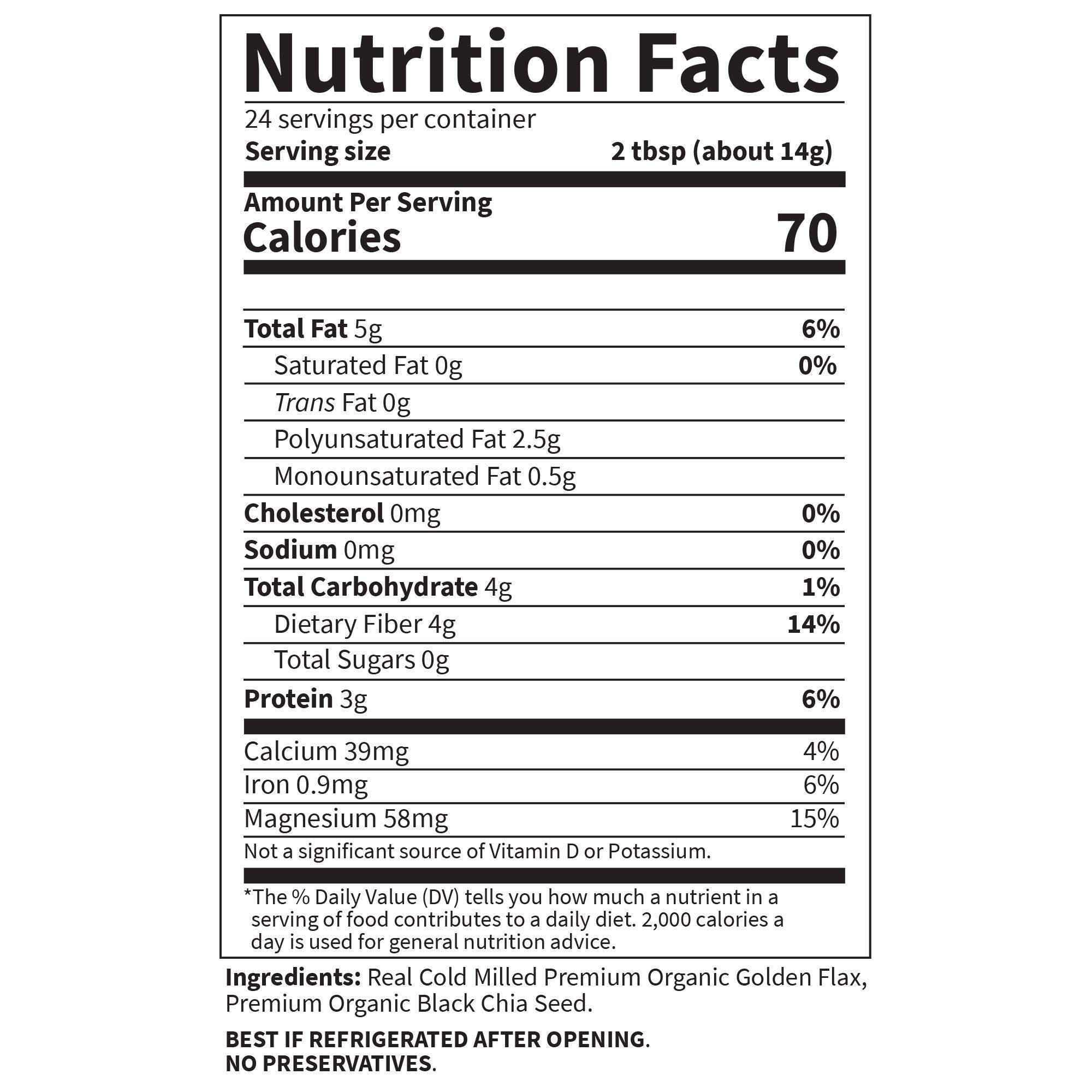 Garden Of Life Raw Organics Organic Flax Meal Plus Chia Seeds, 12 Ounce Garden of Life Au supplements