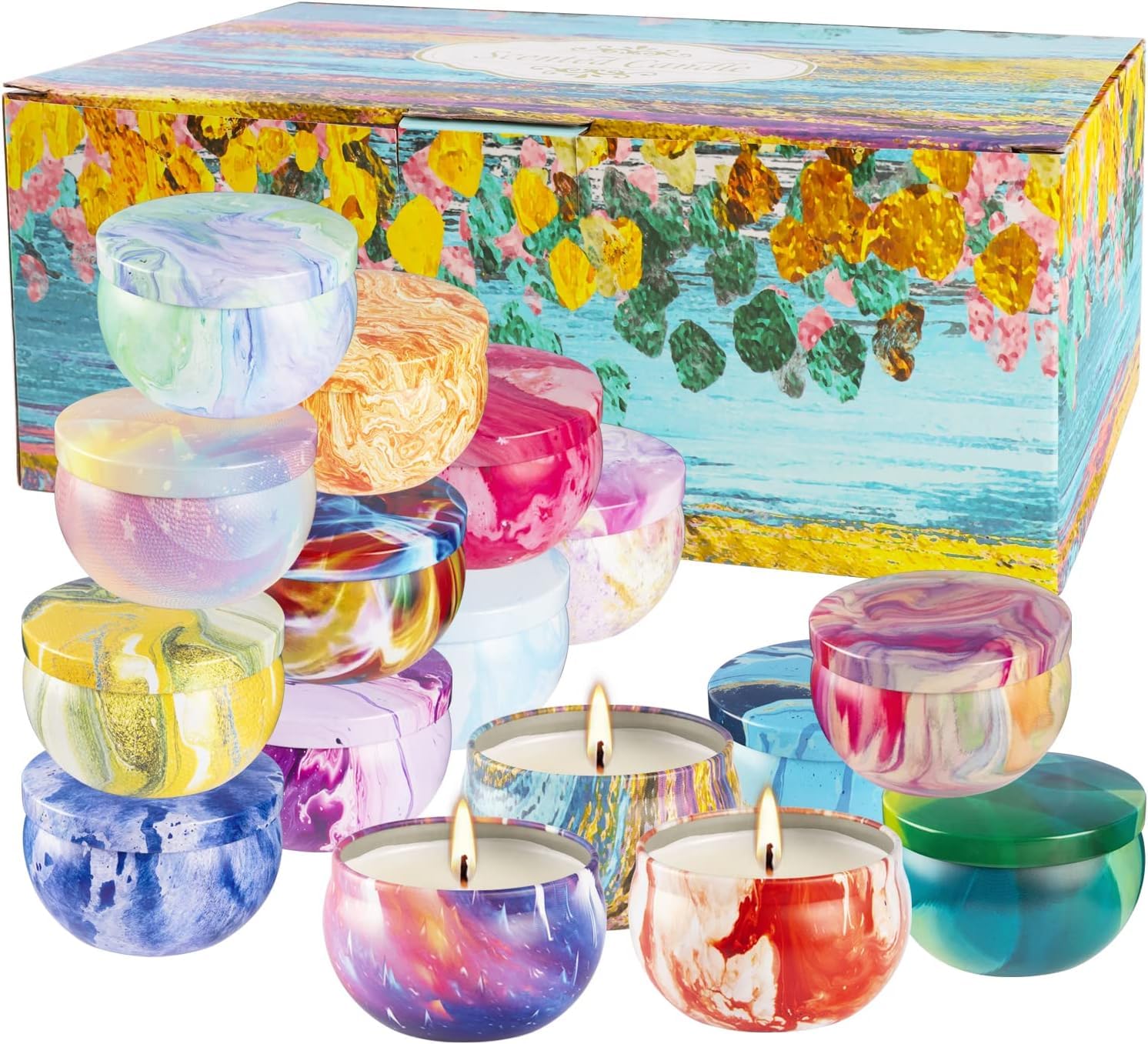 Scented Candles Aromatherapy Candles for Stress Relief,Soy Wax Candles Gifts for Women pliadvbu Au supplements
