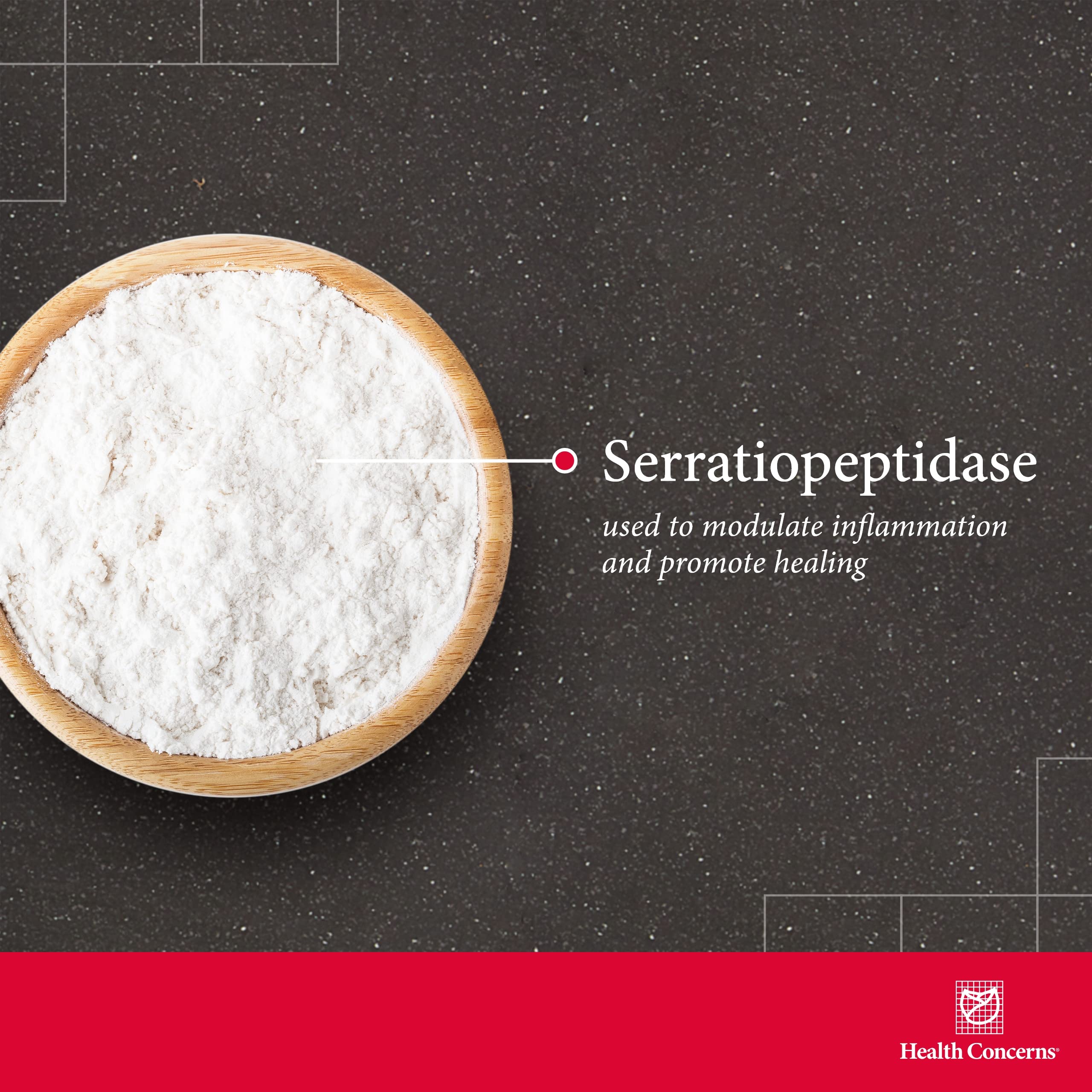 Health Concerns Serramend – Immune Defense Support Supplement – Serrapeptase Proteolytic Enzyme – Blood Circulation – Chinese Herbal Supplement for Men & Women – 180 Capsules Health Concerns Au supplements
