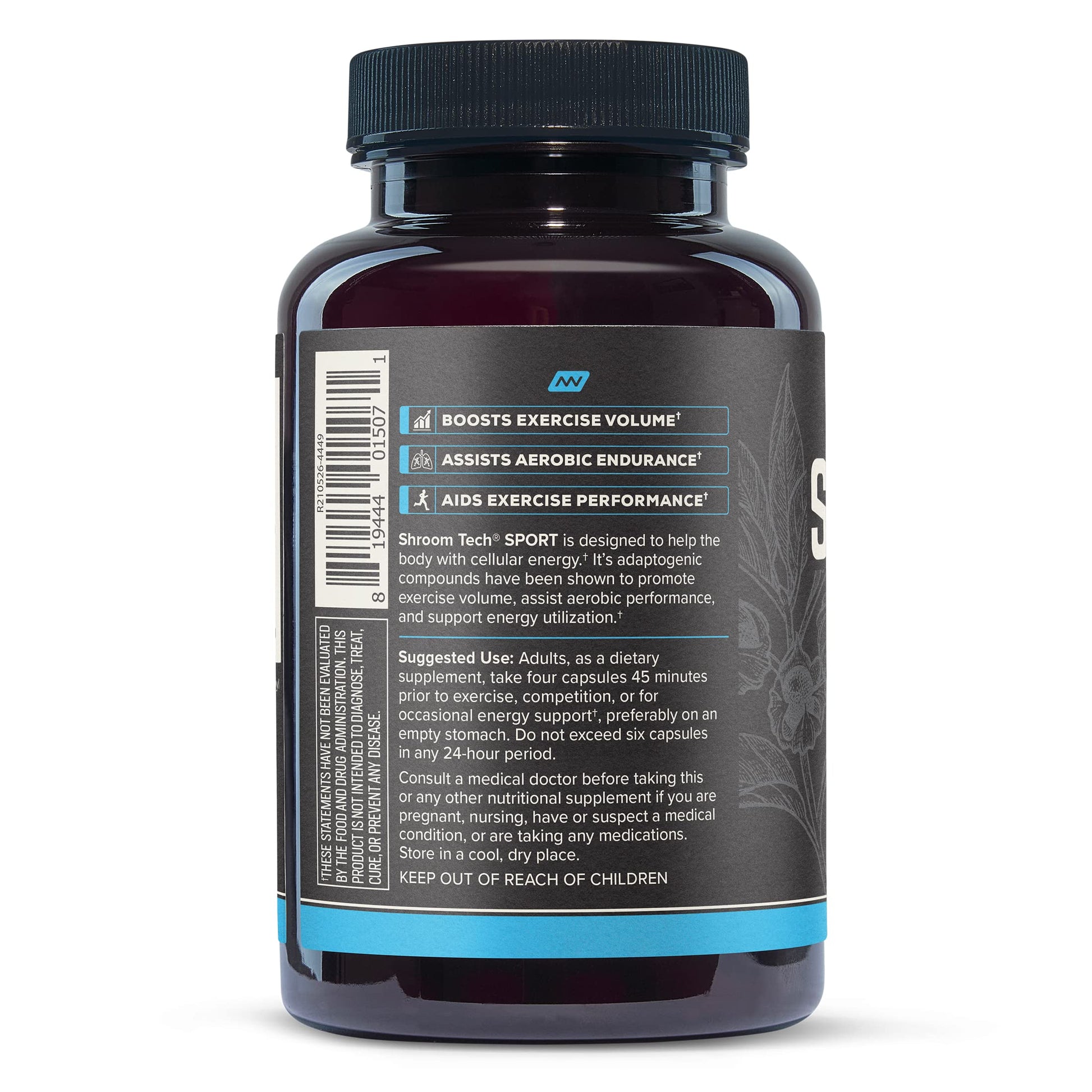 Onnit Shroom TECH Sport (84ct) | All Natural Pre-Workout Supplement with Ashwagandha ONNIT Au supplements
