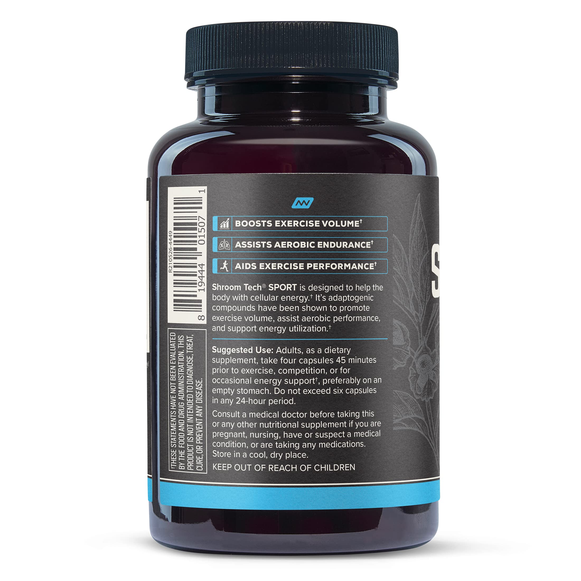 Onnit Shroom TECH Sport (84ct) | All Natural Pre-Workout Supplement with Ashwagandha ONNIT Au supplements