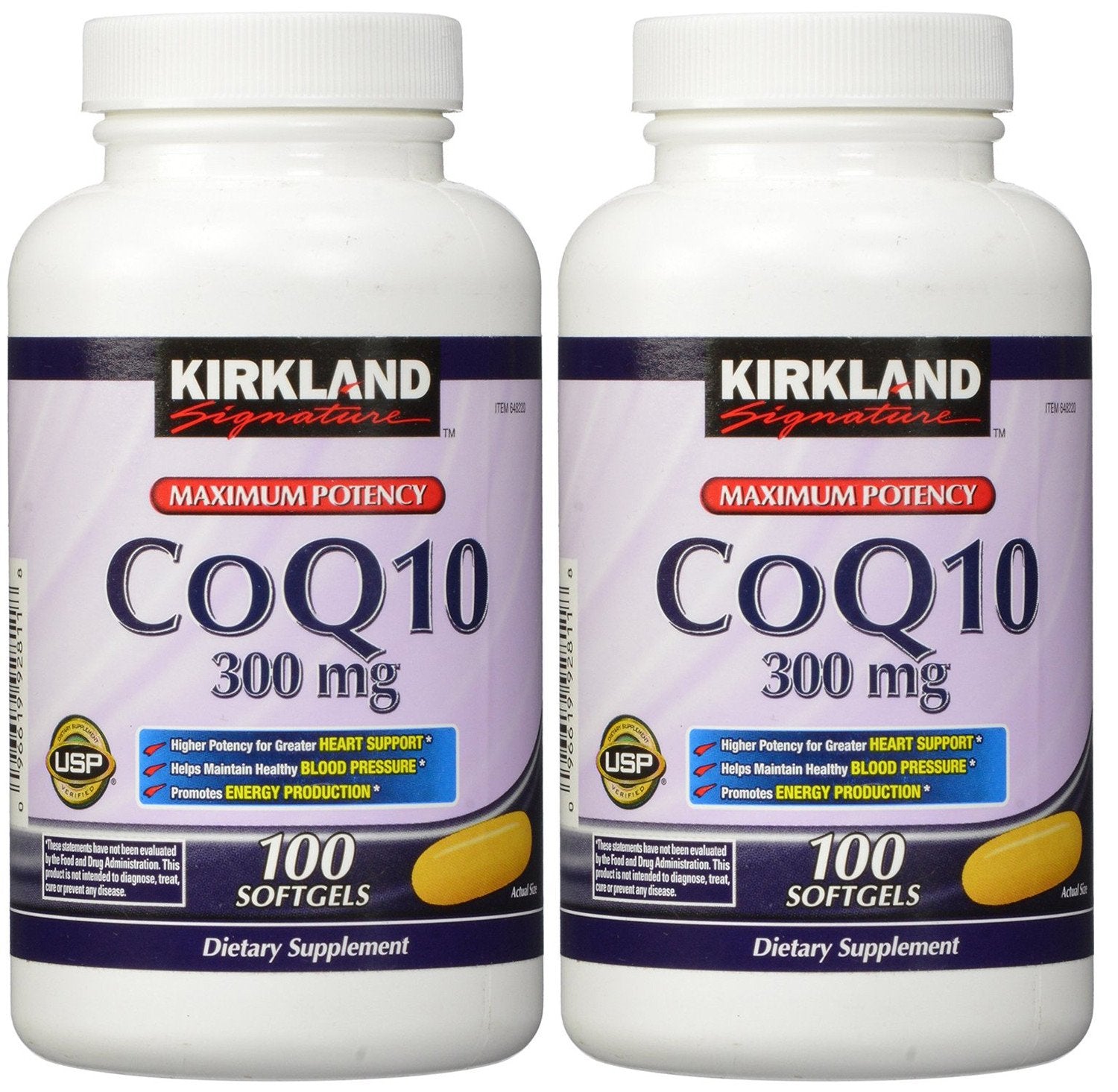 Kirkland wcaqZ, COQ10 300 mg 100 Softgels (Pack of 2) KIRKLAND SIGNATURE Au supplements