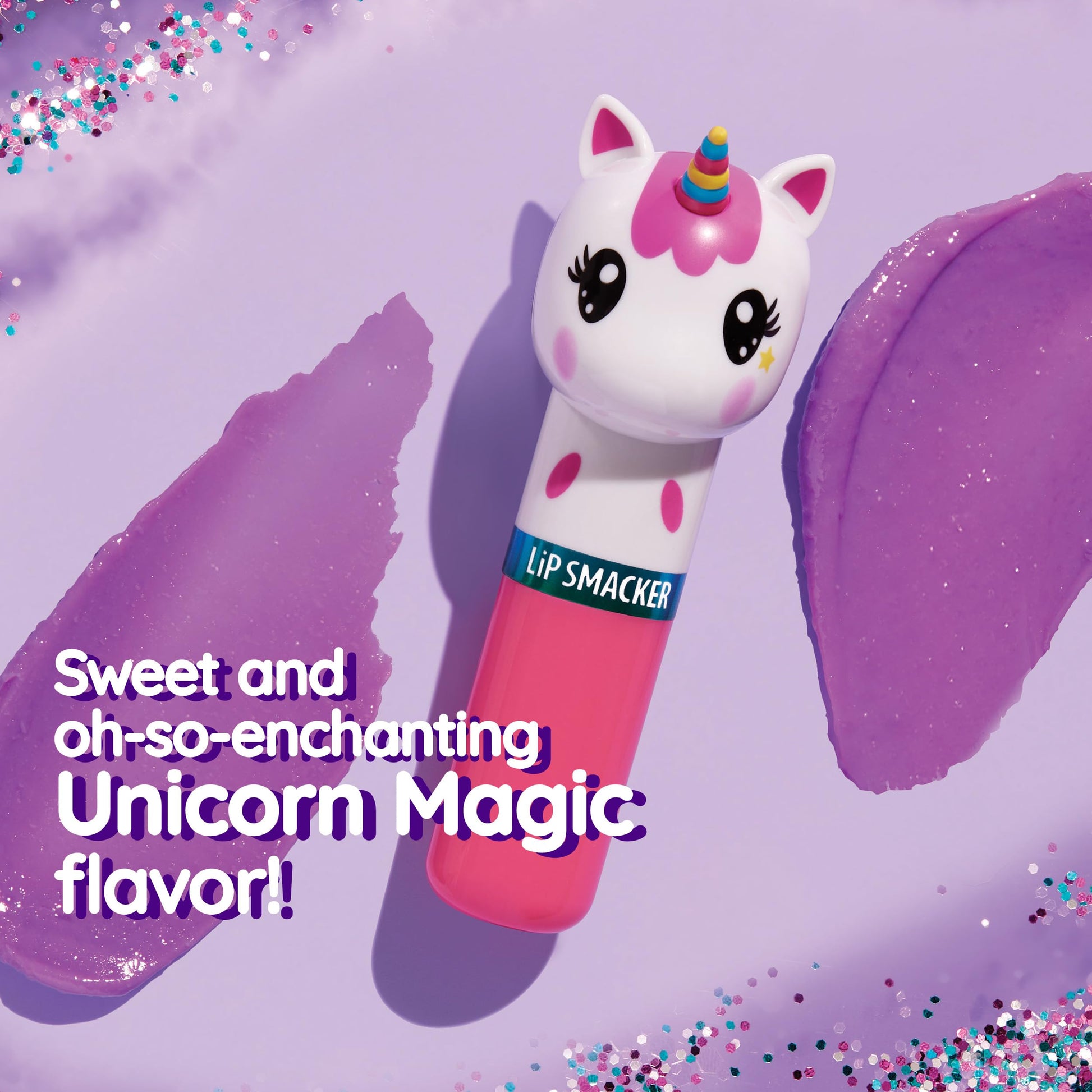 Lip Smacker Lippy Pals Unicorn, Flavored Moisturizing & Smoothing Soft Shine Lip Balm, Hydrating & Protecting Fun Tasty Flavors, Cruelty-Free & Vegan - Unicorn Magic Lip Smacker Au supplements