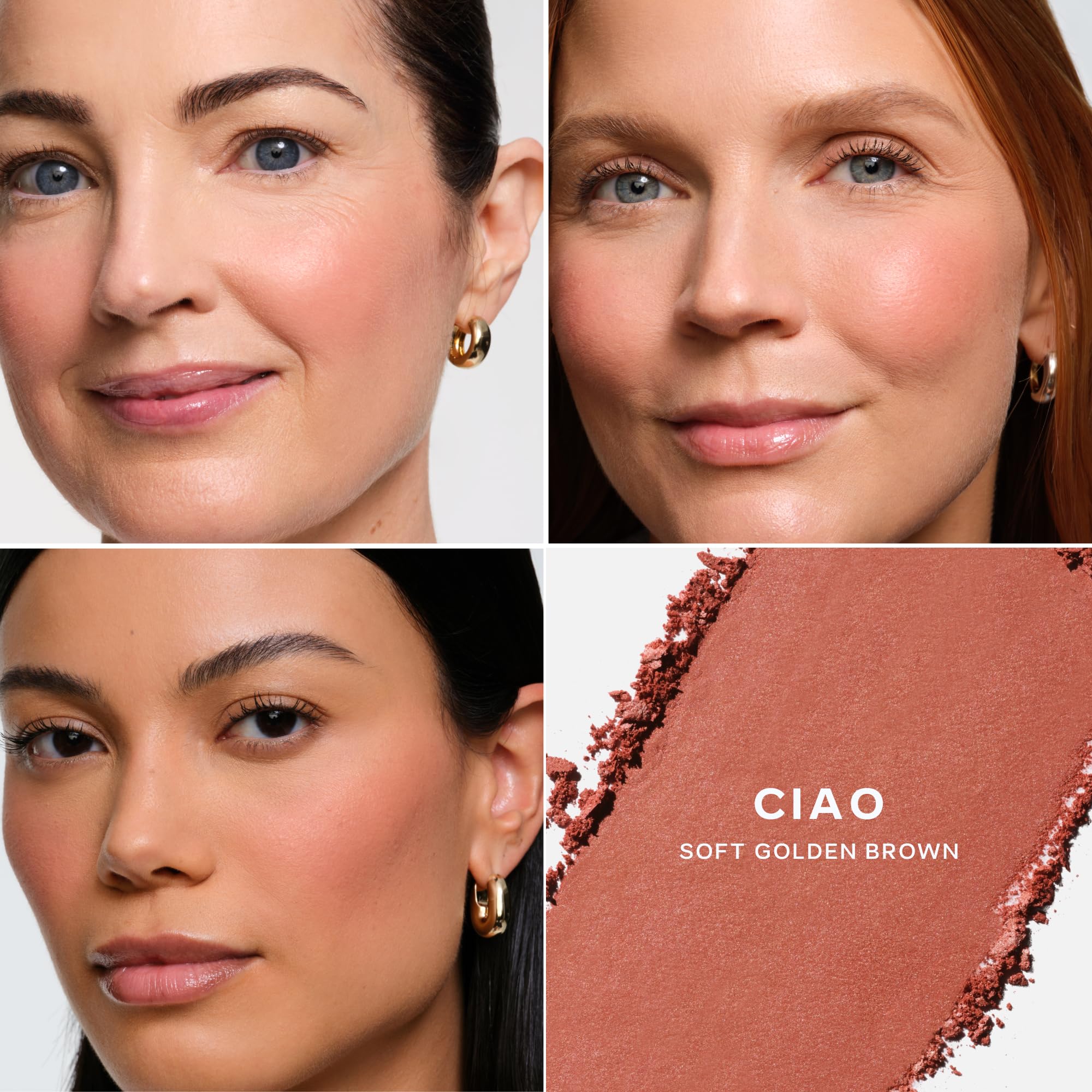Saie Cheek Flush Duo - Dew Liquid Blush (.40 oz, Spicy), SuperSuede Baked Powder Blush (.01 oz, Ciao) - Layerable, Skin-Nourishing Blushes for a Seamless Radiant Finish Saie Au supplements