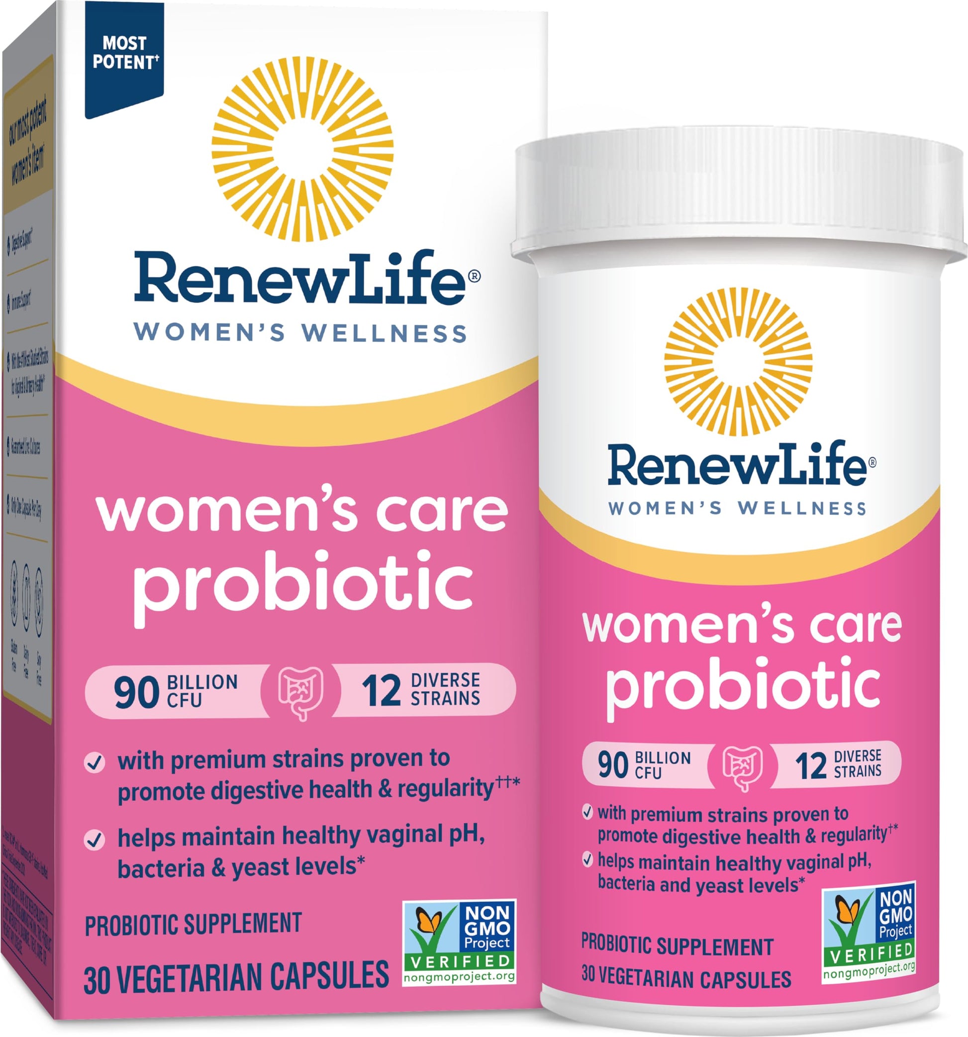 Renew Life Women's Probiotic Capsules, Supports Vaginal, Urinary, Digestive & Ultimate Renew Life Au supplements