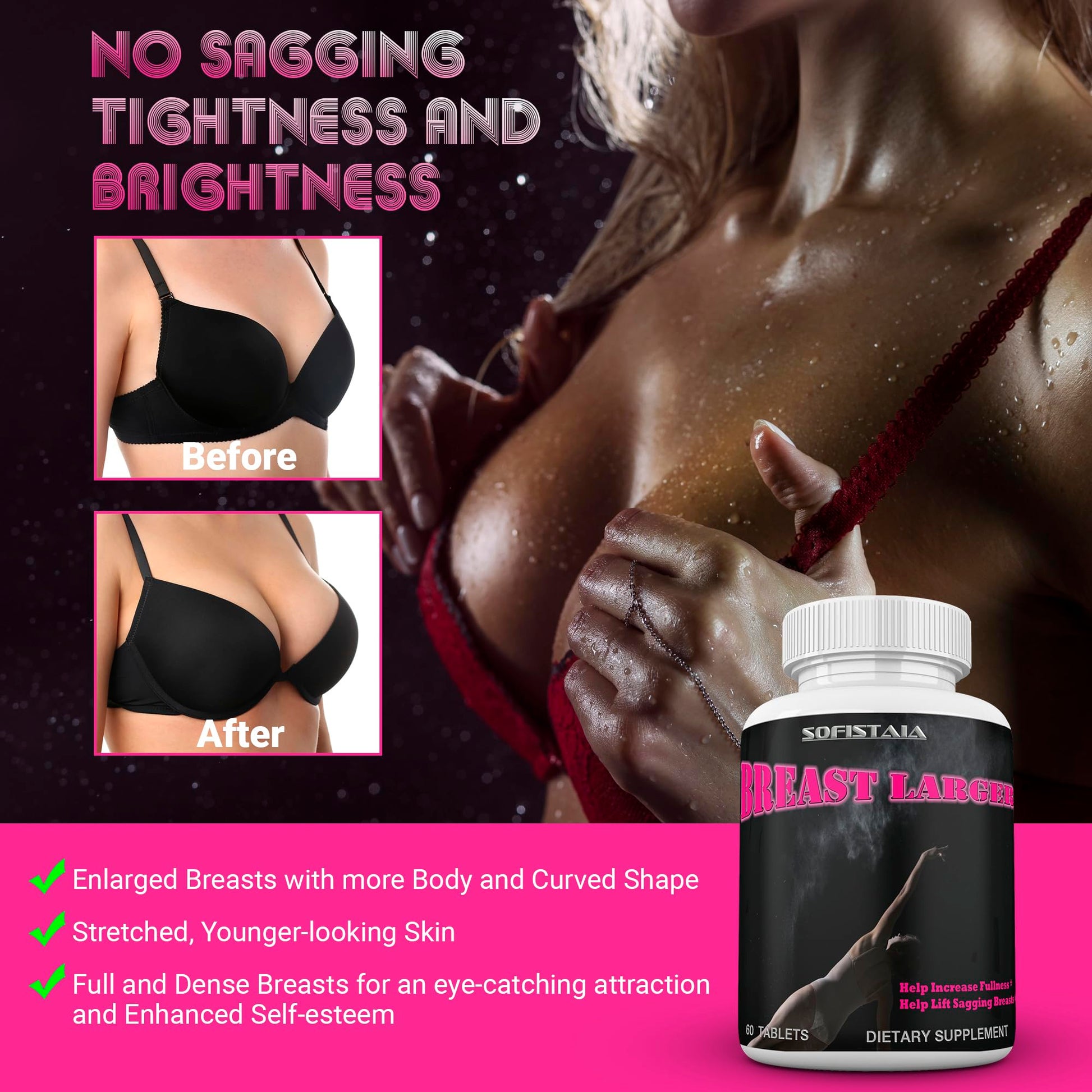 BEAUTIFYEM Breast Larger Breast Enhancement Formula with Natural Ingredients for Bigger Breast Growth and Firmness Pills BEAUTIFYEM Au supplements